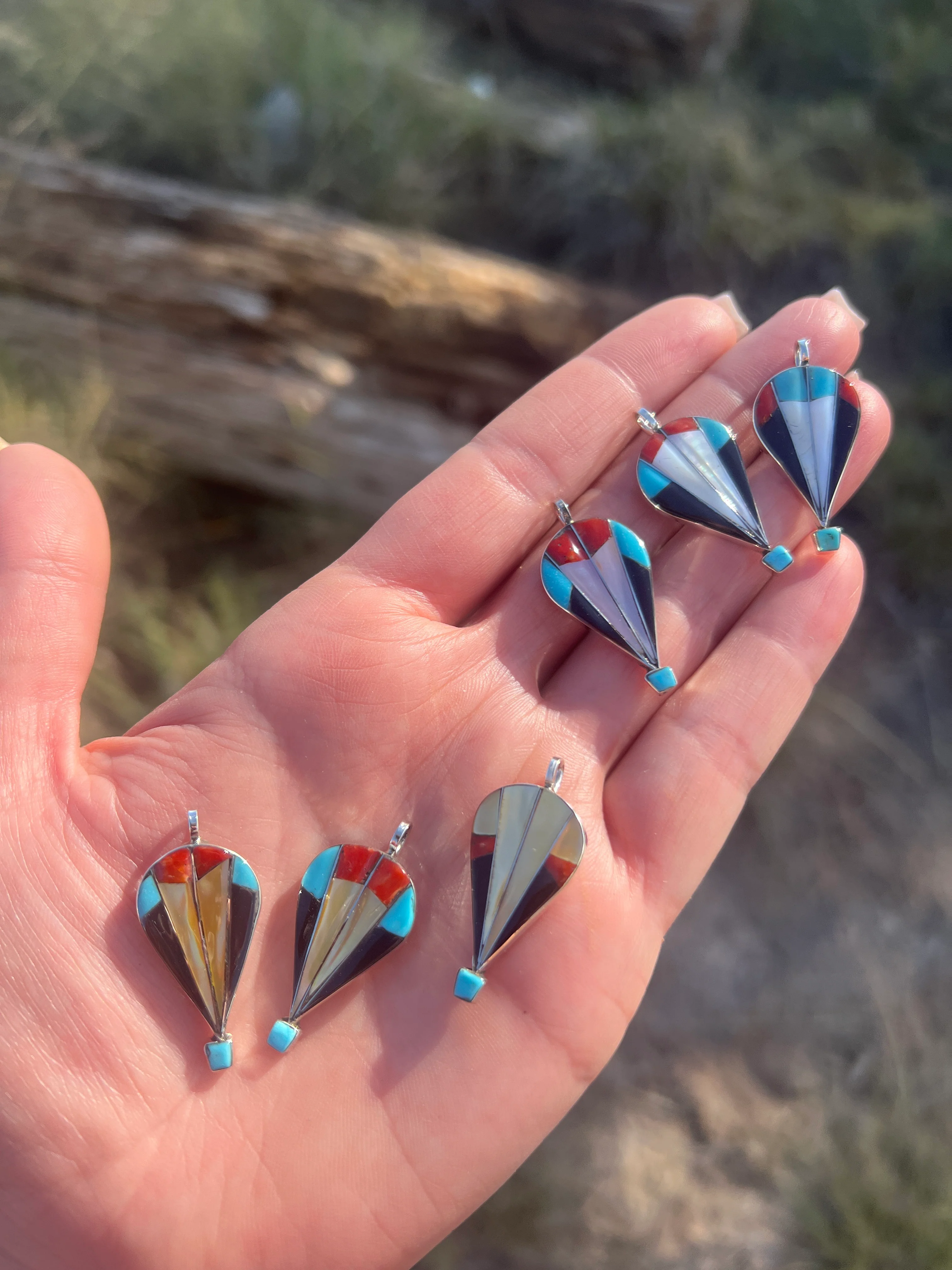 New Mexico Balloon Fiesta Pendant 🌵 - Image 2