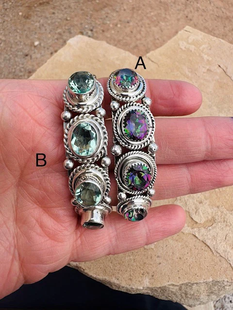 Northern Lights Fluorite Cuff - Image 2