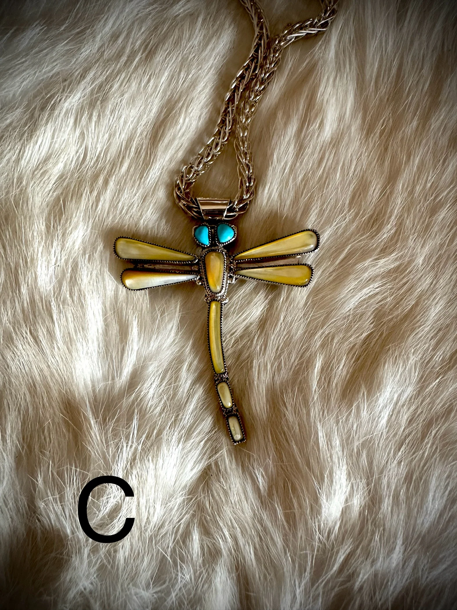 Odonata Dragonfly Pendants on Handmade Chain - Image 5