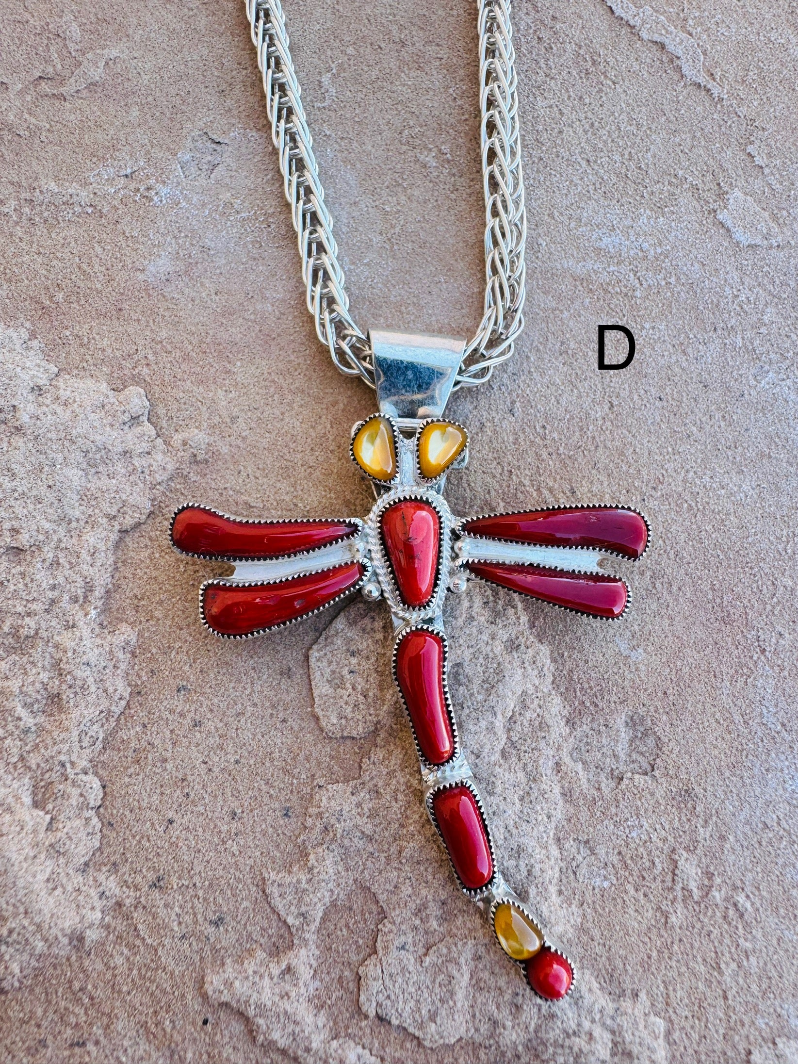 Odonata Dragonfly Pendants on Handmade Chain - Image 6