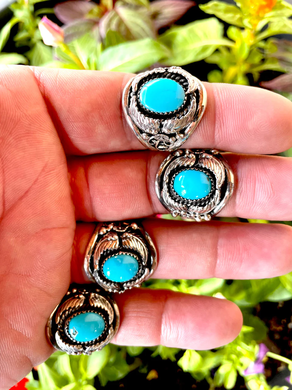 Once In a Blue Moon Turquoise Ring - Image 2