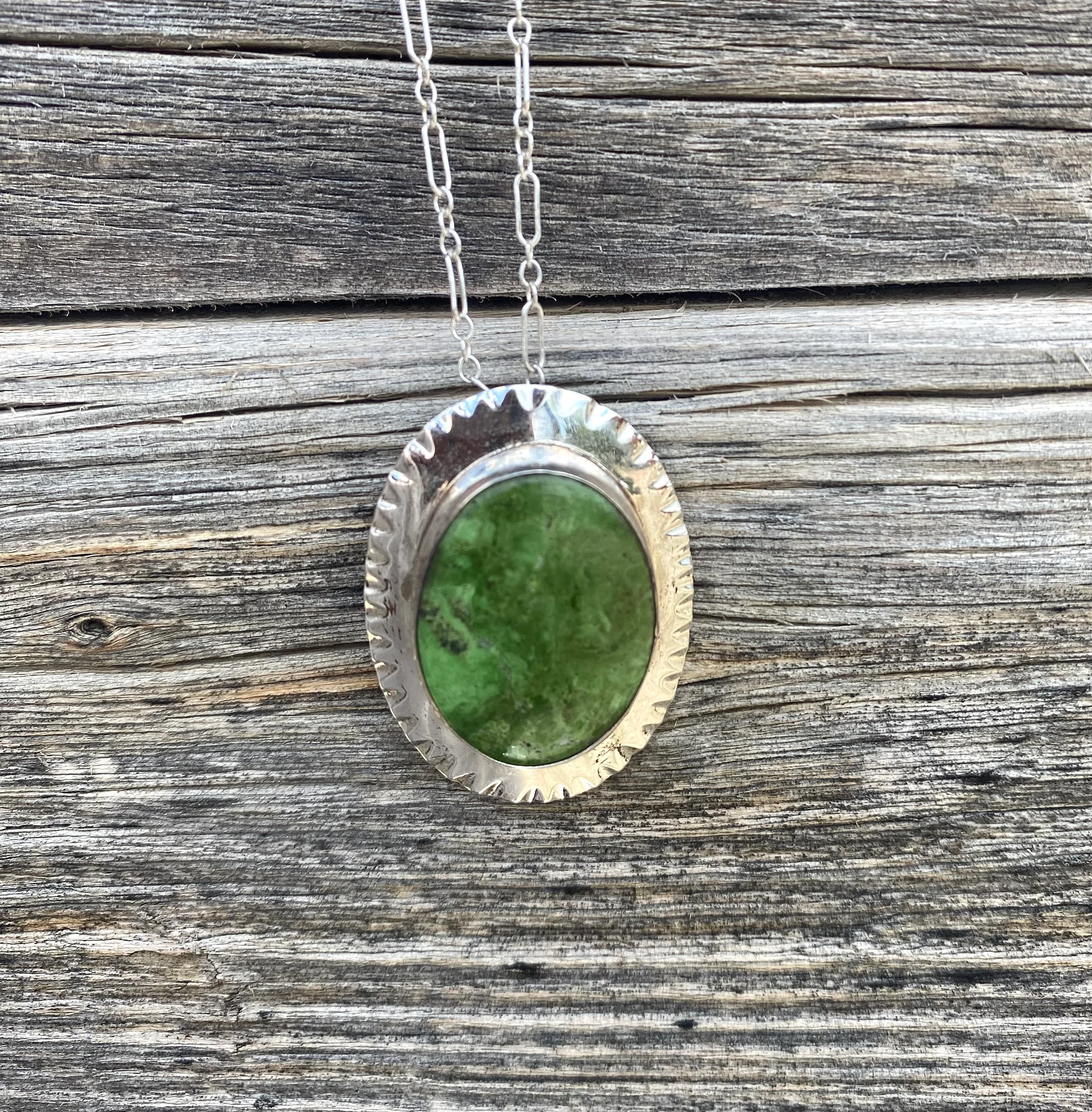 Oval Ceremonial Turquoise Necklace From The Rodgers Collection