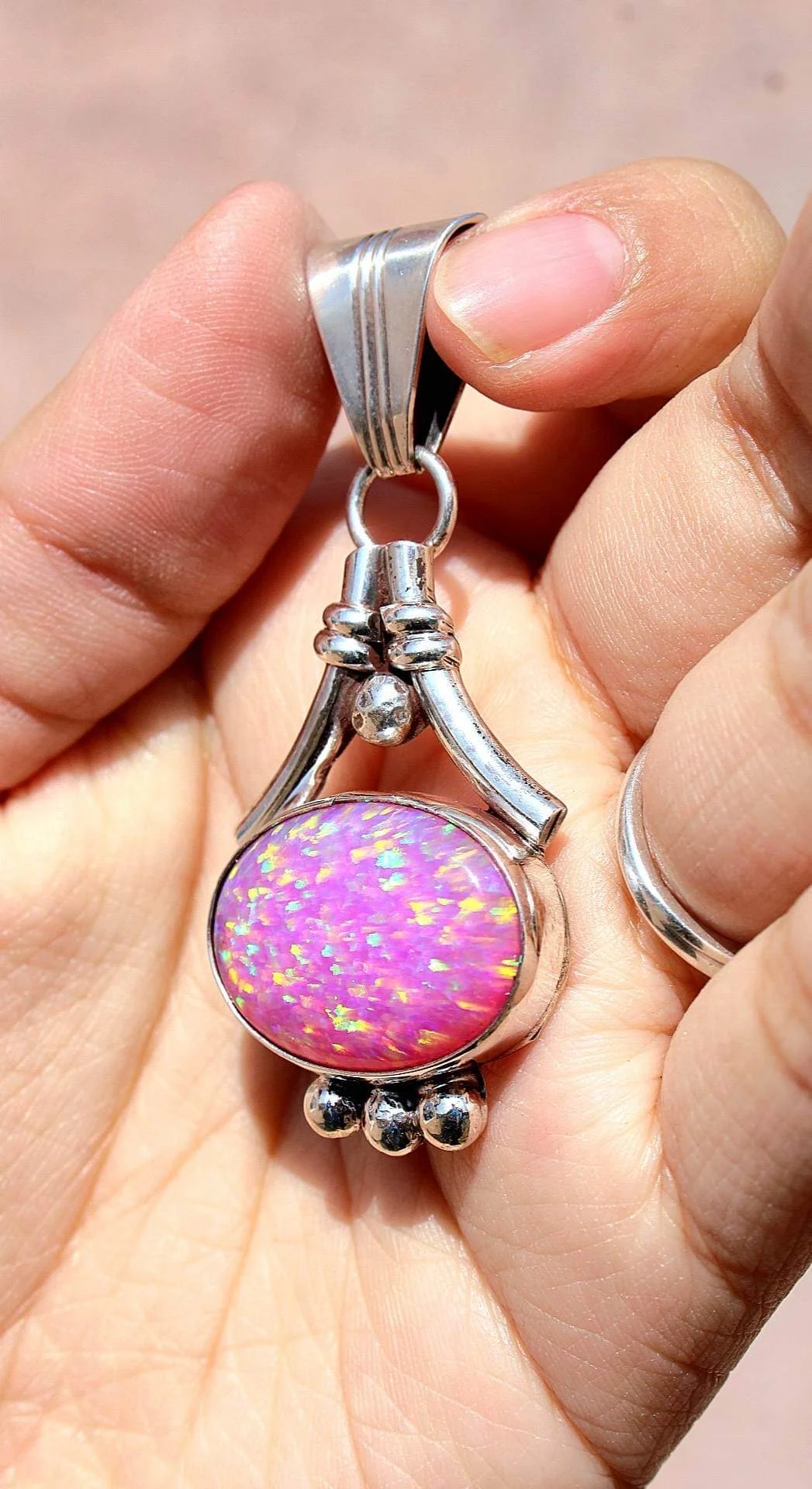 Pink Beauty Pendant - Image 3