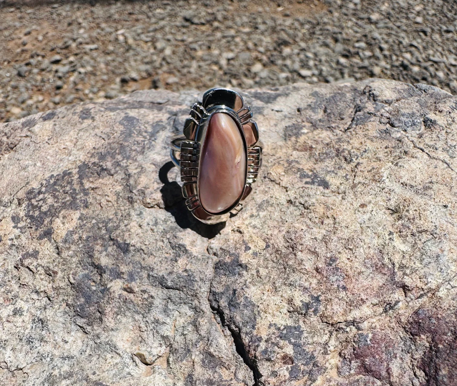 Pink Shell Ring - Image 3