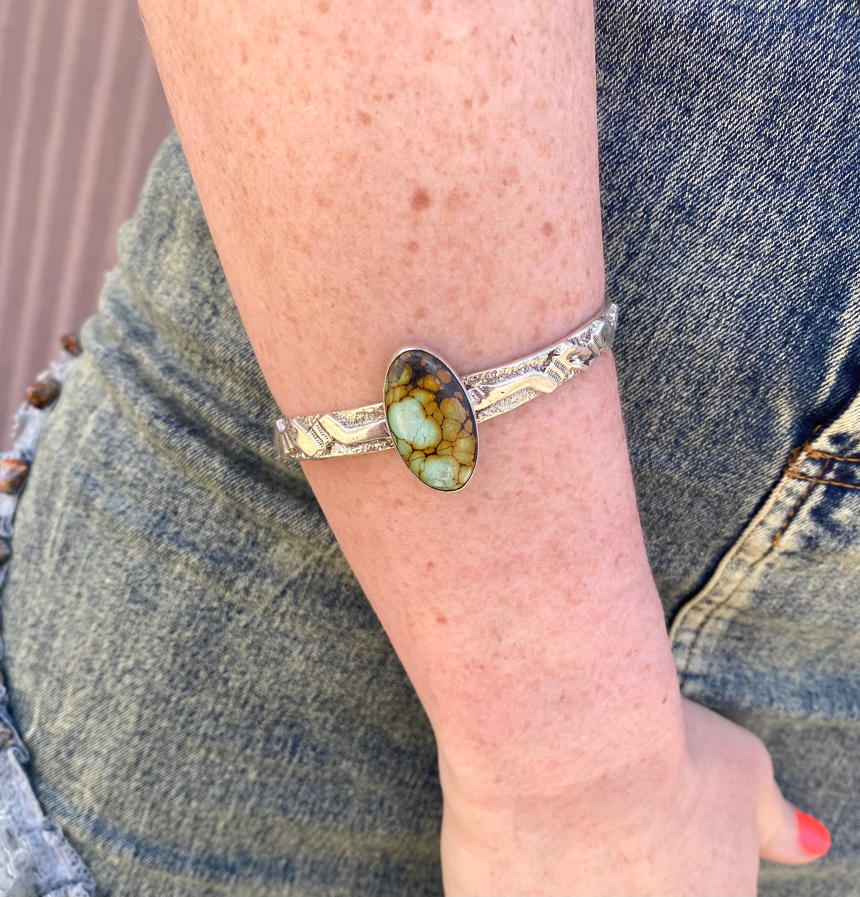 Rad Nevada Turquoise Cuff From The Rodgers Collection - Image 4