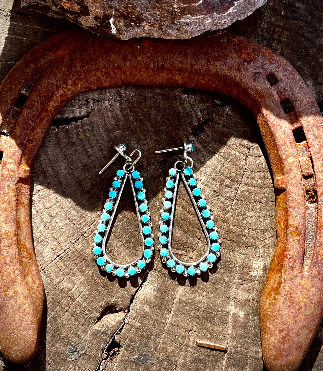 Rare Zuni Pear Hoop ~Mini~ - Image 3