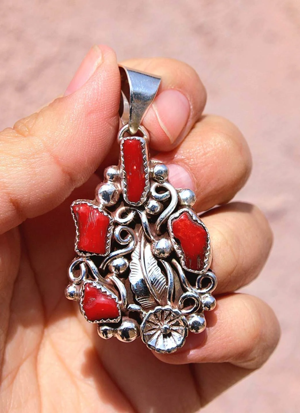 Red Beauty Pendant - Image 2