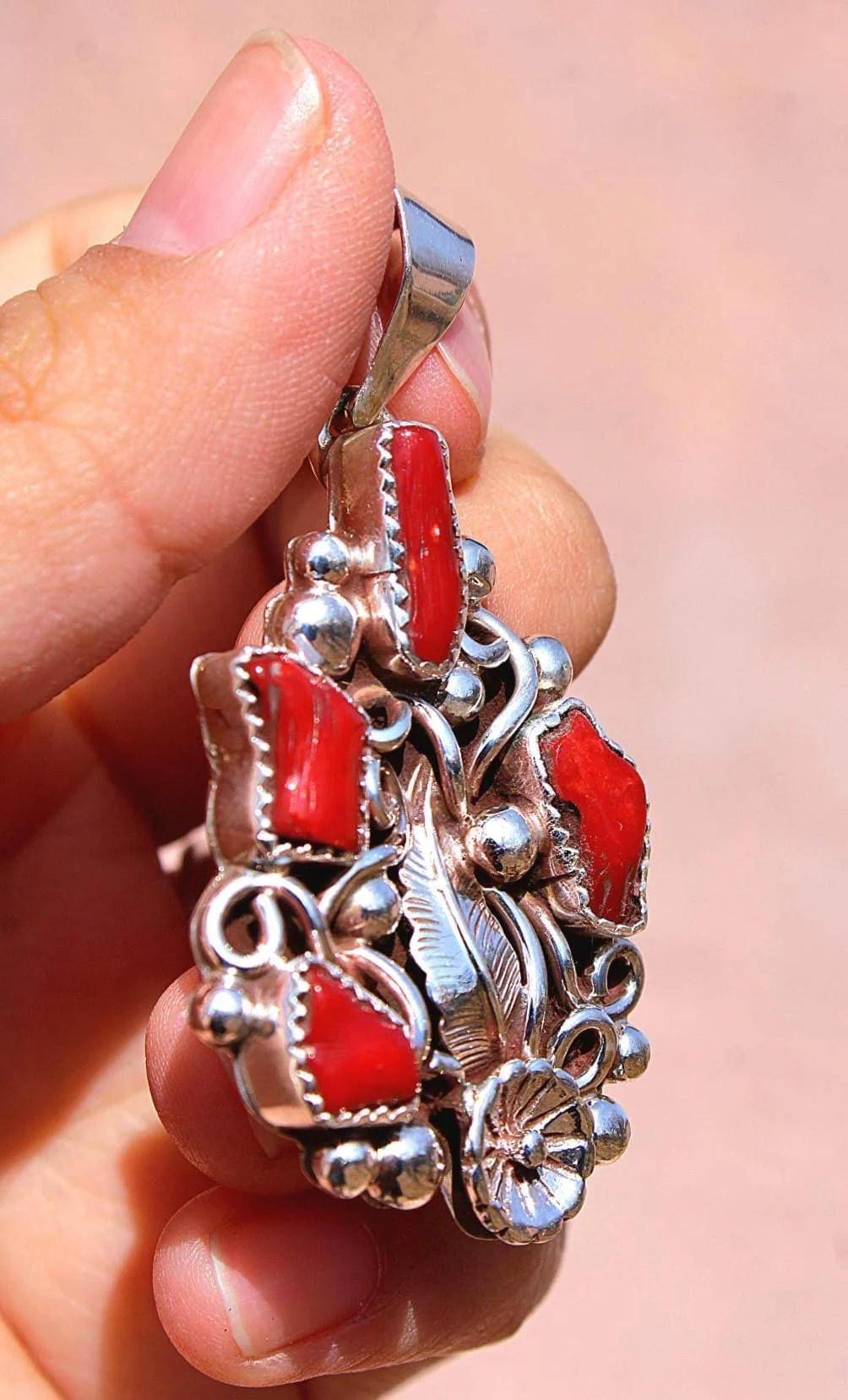 Red Beauty Pendant - Image 3