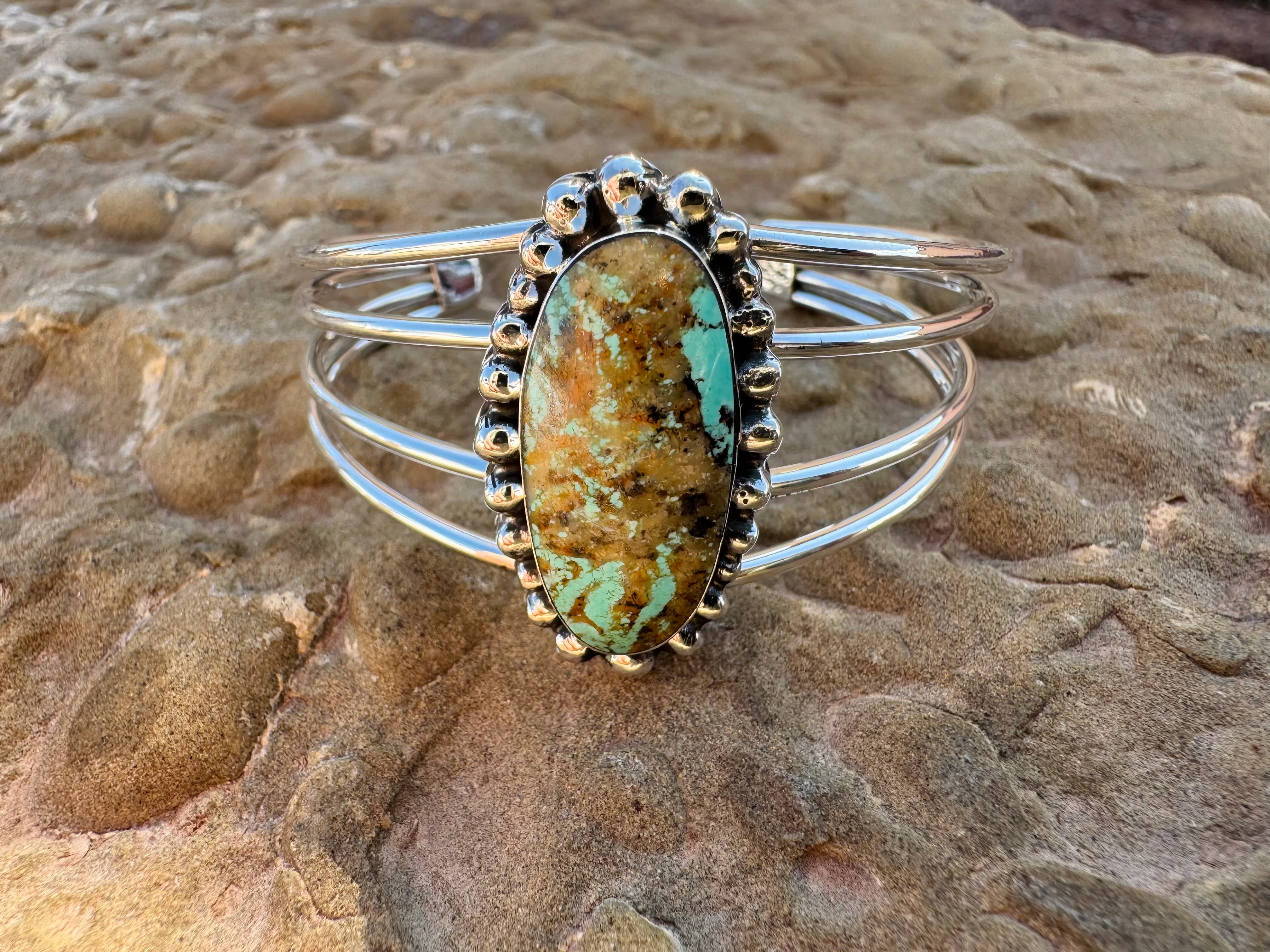 Patagonia Turquoise Oval Cuff - Image 2