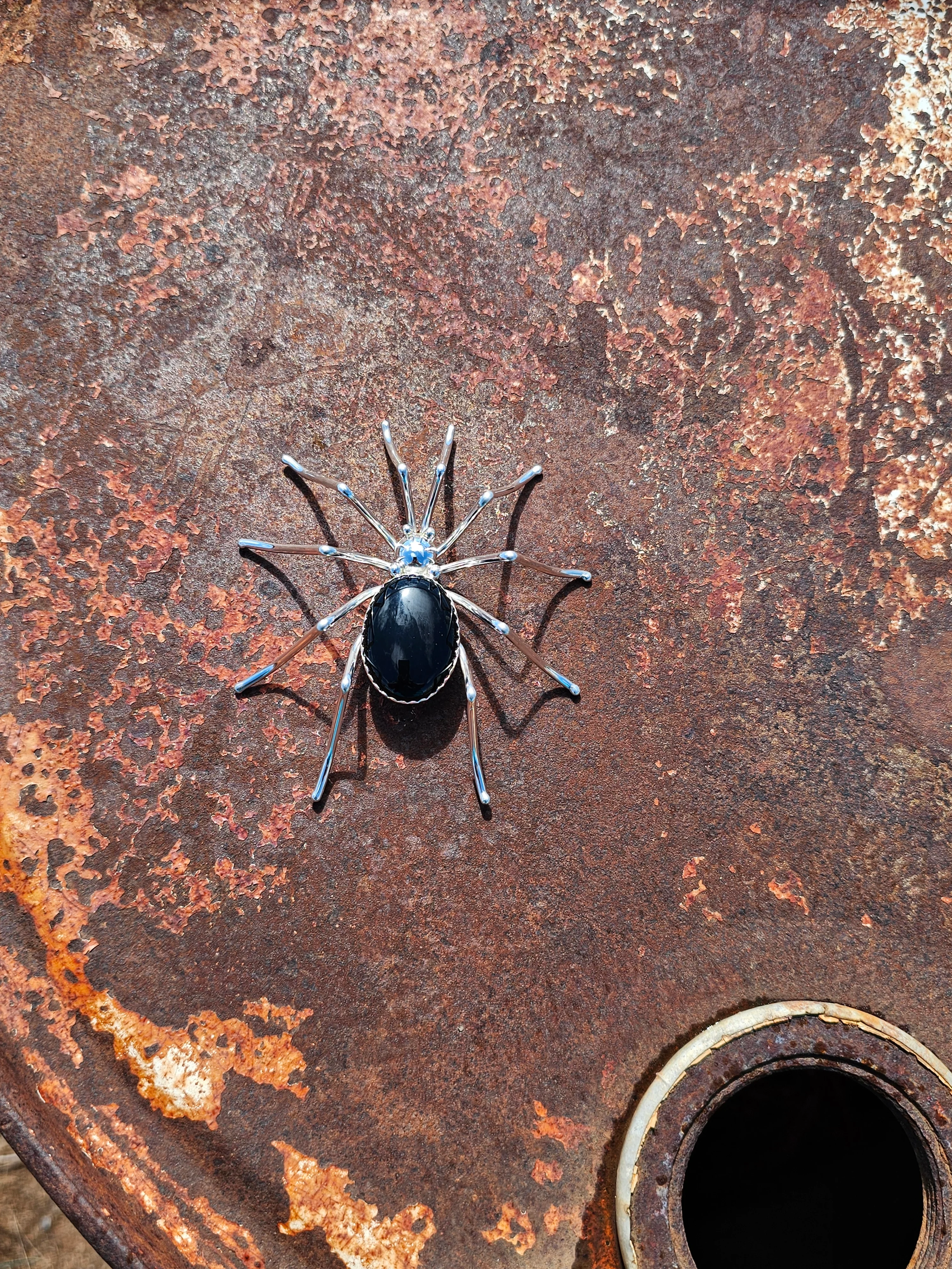 Sha Sha's Lush Spider Pin/Pendant - Image 2