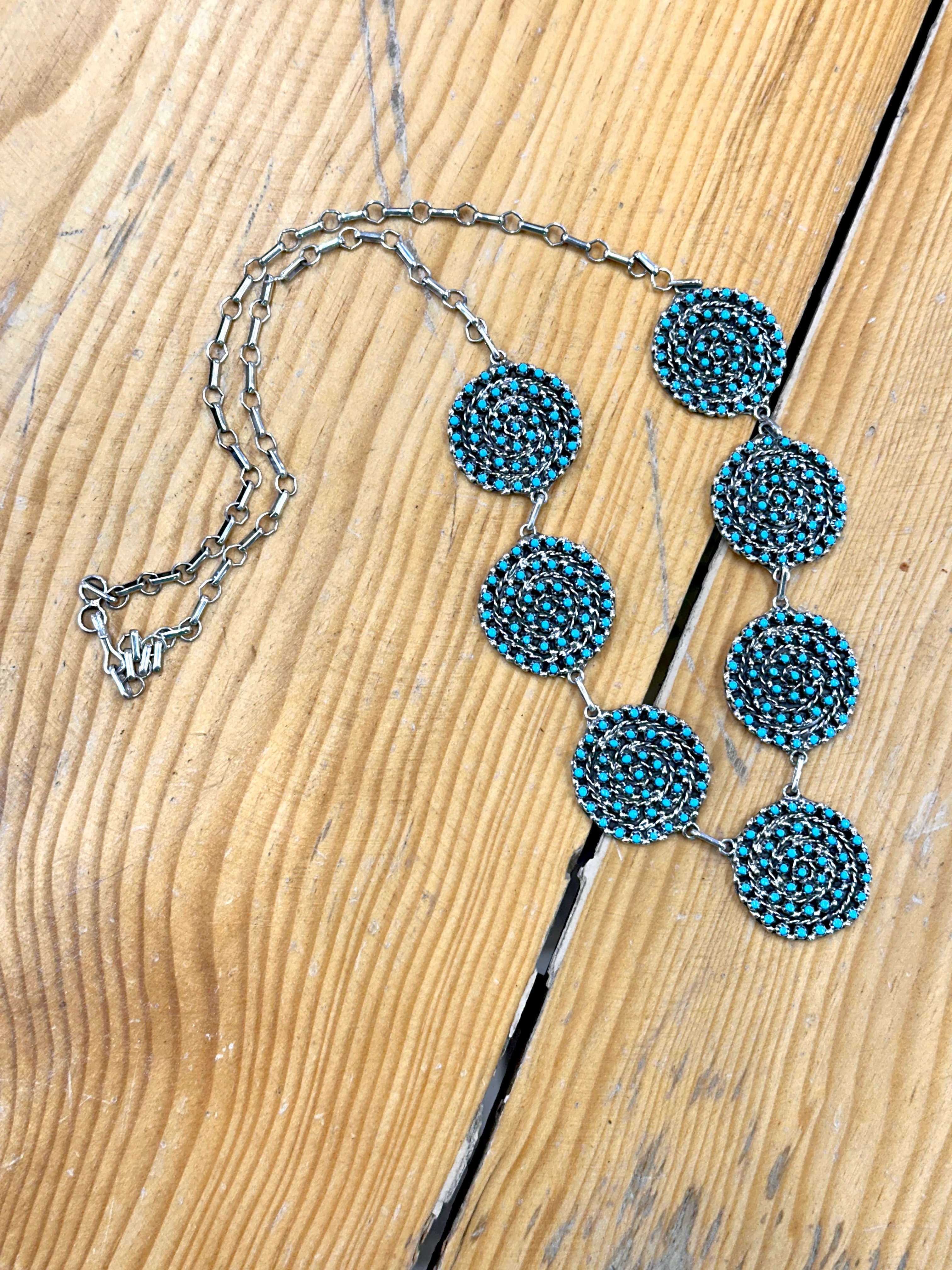 Sign O' The Times Zuni Necklace - Image 3