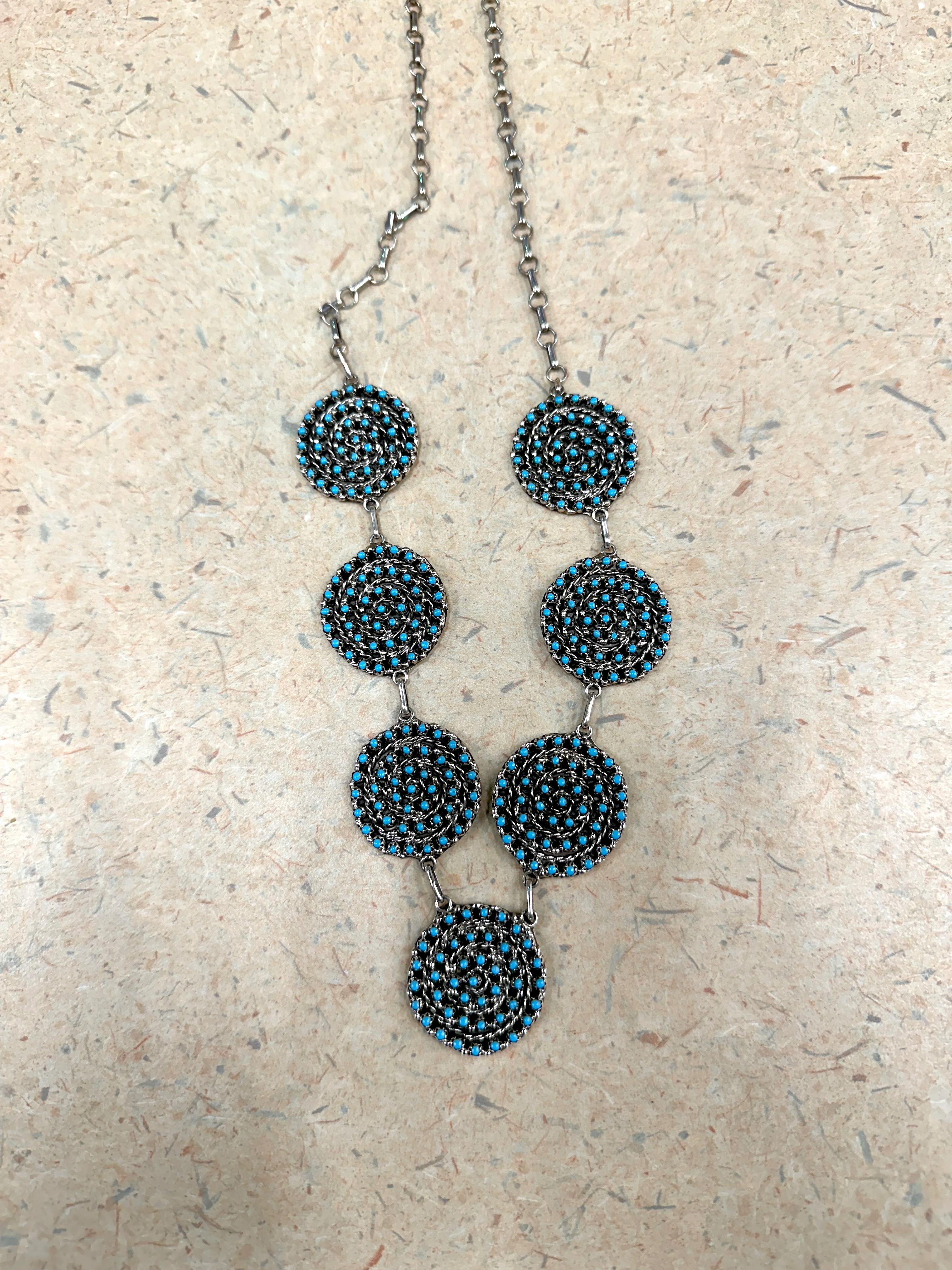 Sign O' The Times Zuni Necklace - Image 5