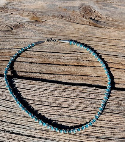 Silver and Turquoise Necklace - Image 5