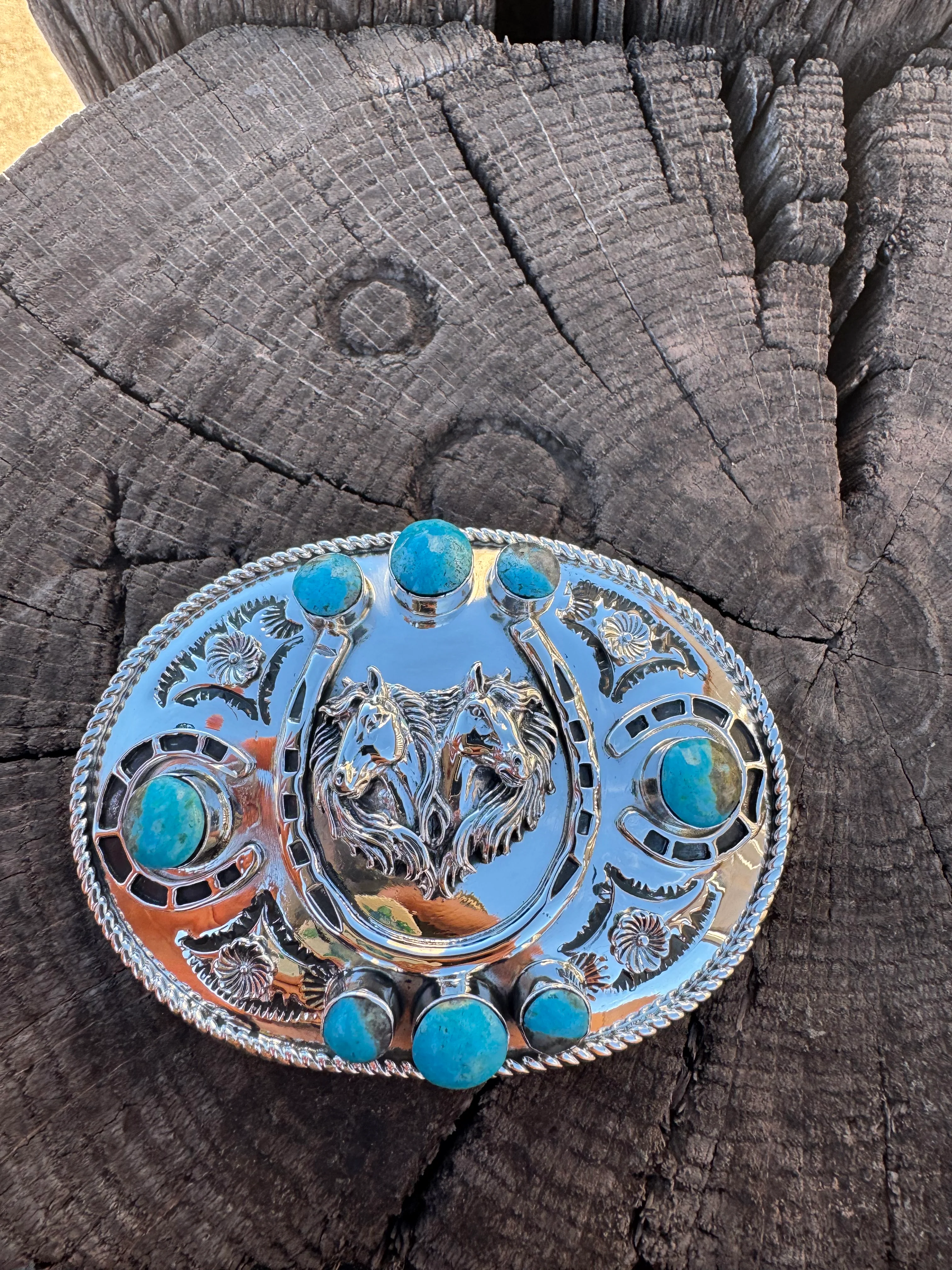Silver Horse Buckle - Image 3