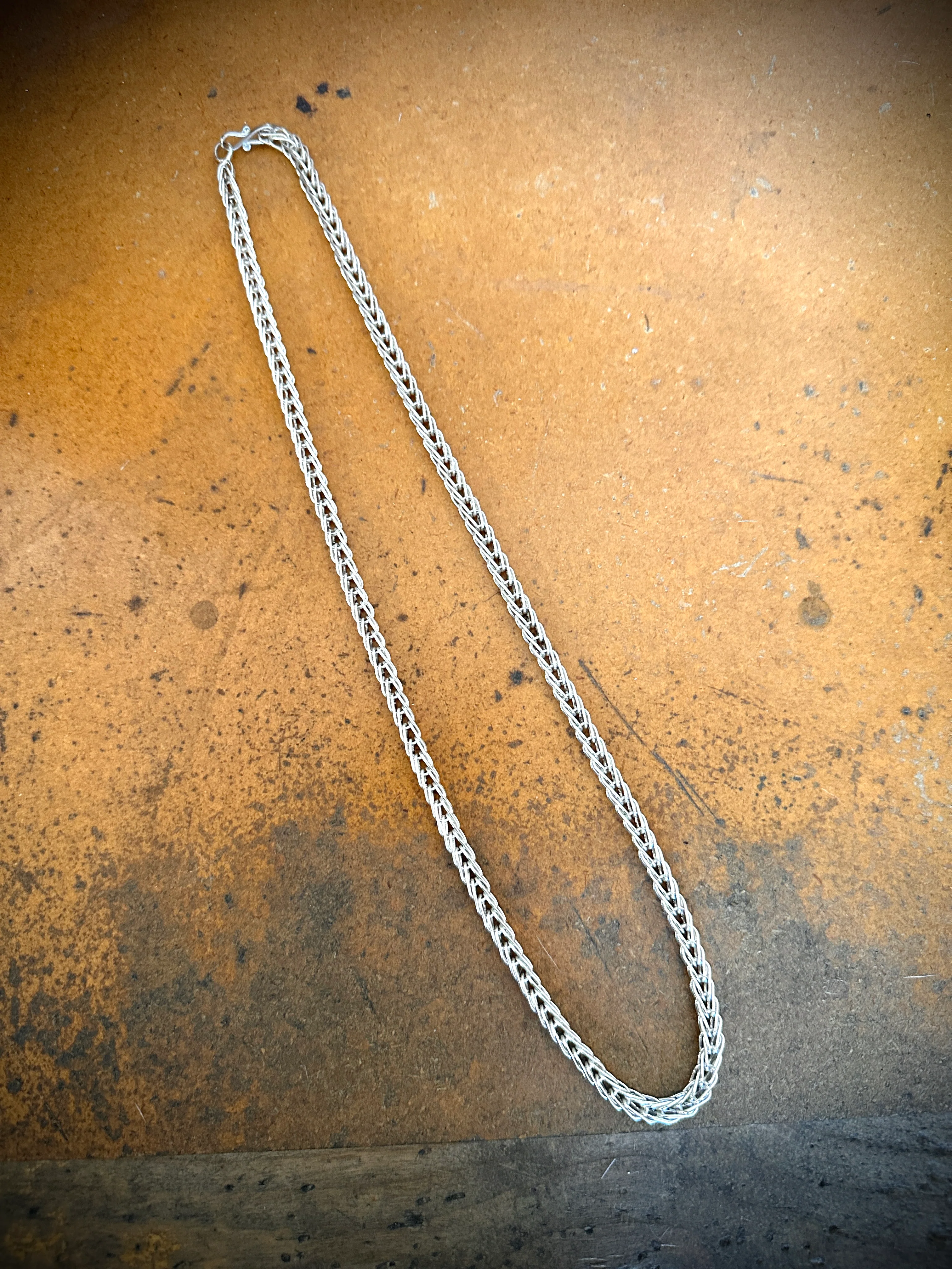 Smokey Gchache Silver Chain - Image 5