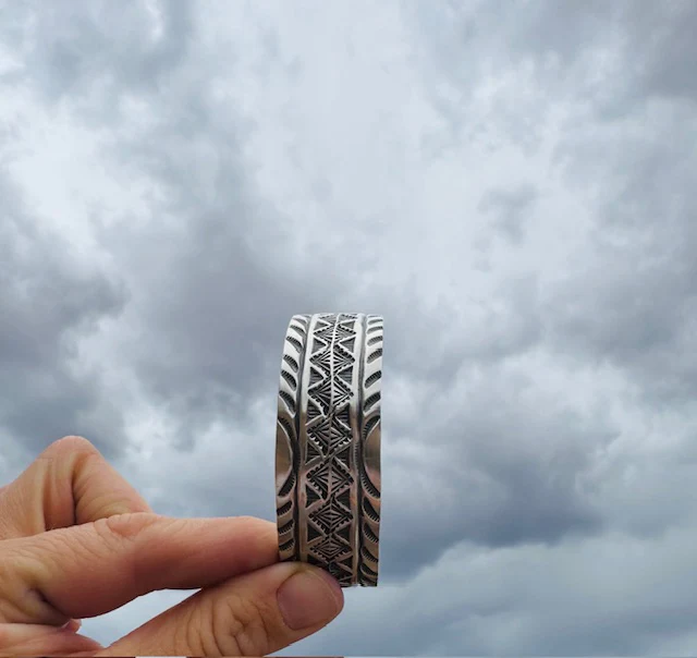 Southwestern Stamped Cuff