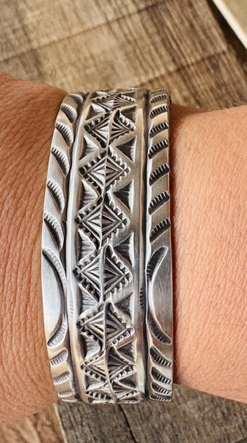 Southwestern Stamped Cuff - Image 2