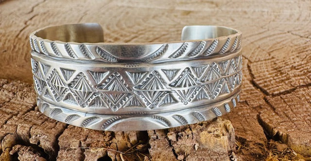 Southwestern Stamped Cuff - Image 3