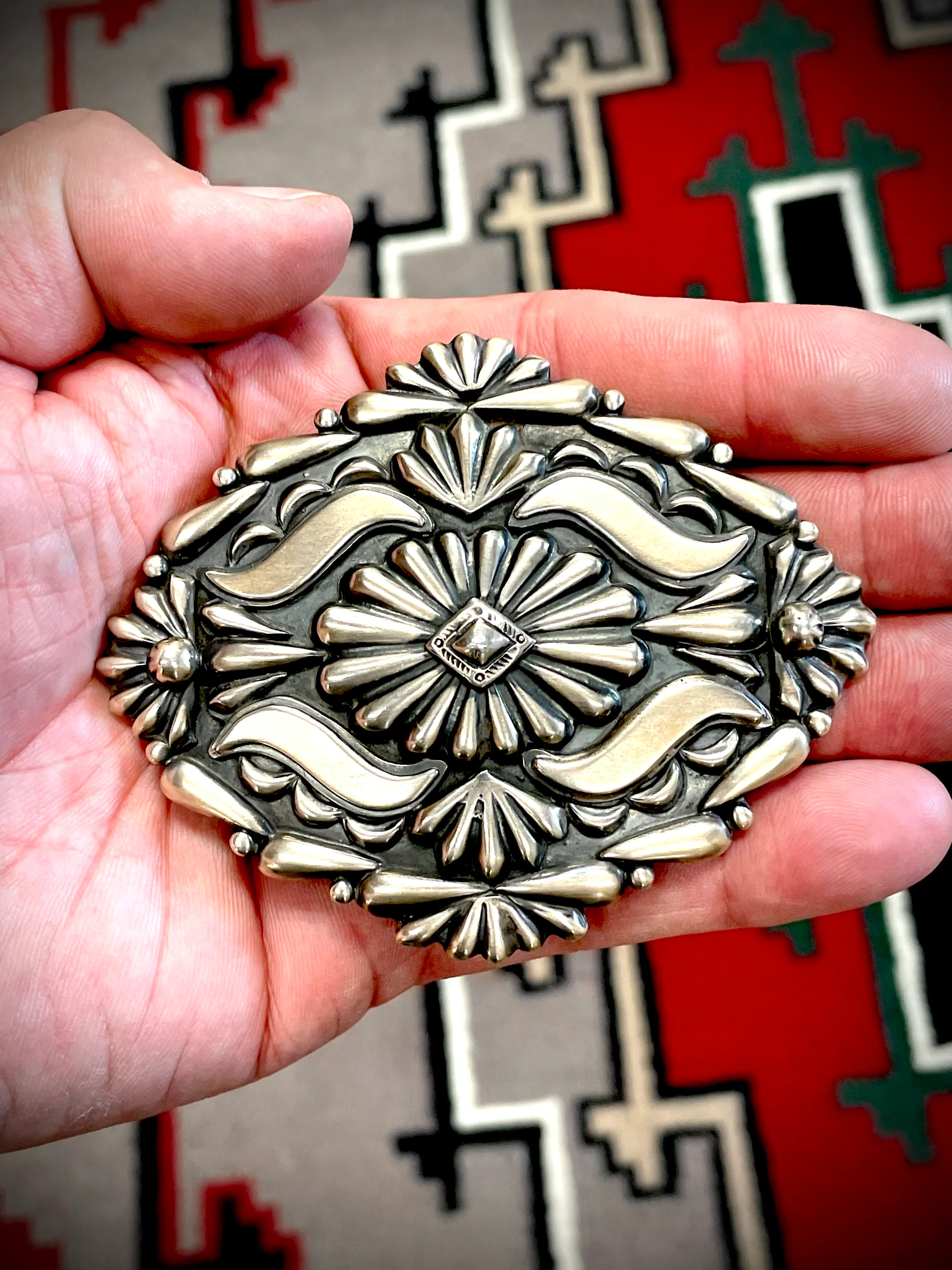 Sterling Silver Belt Buckle - Image 4