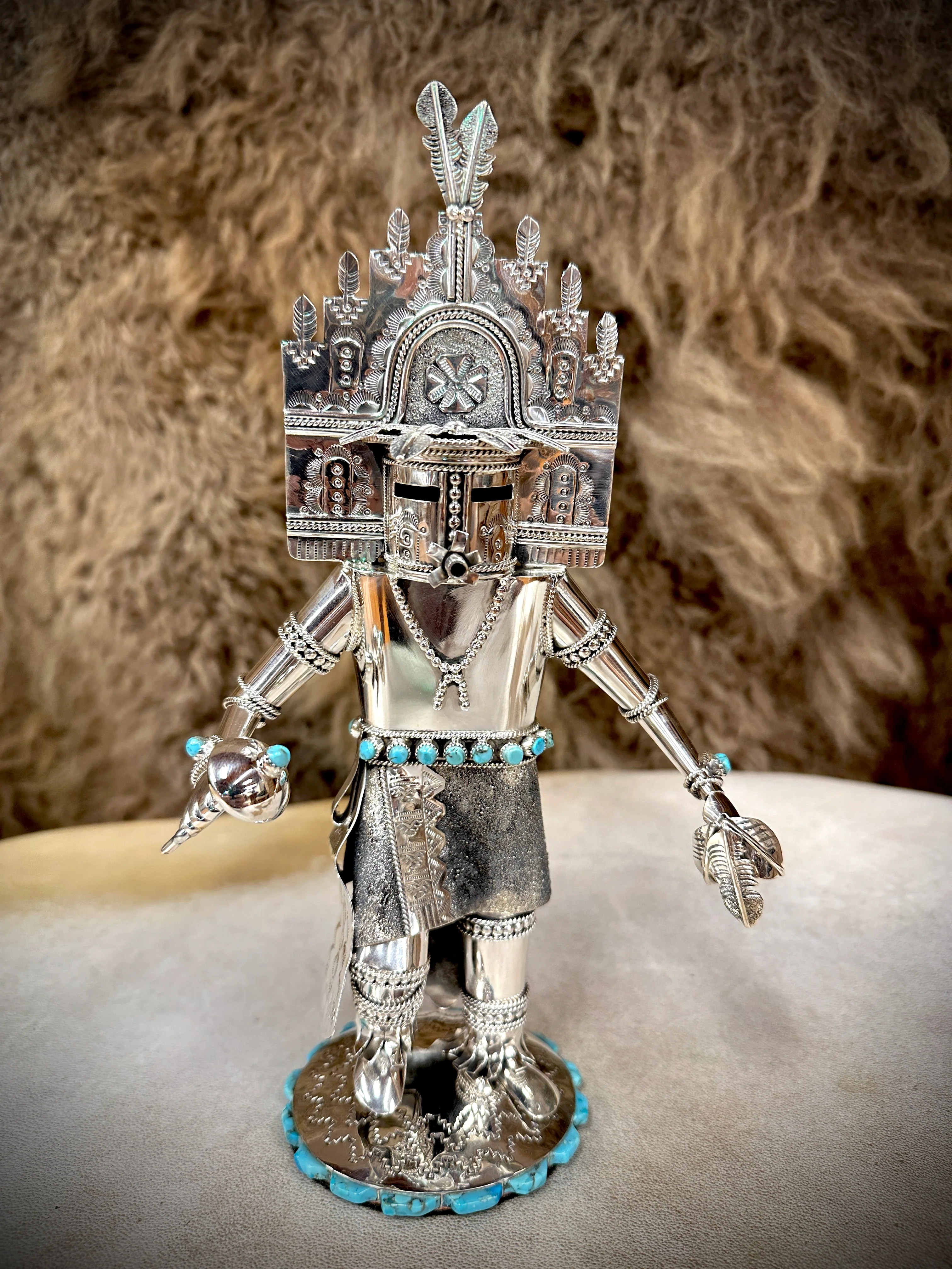 Sterling Silver Hemis Kachina - Image 3
