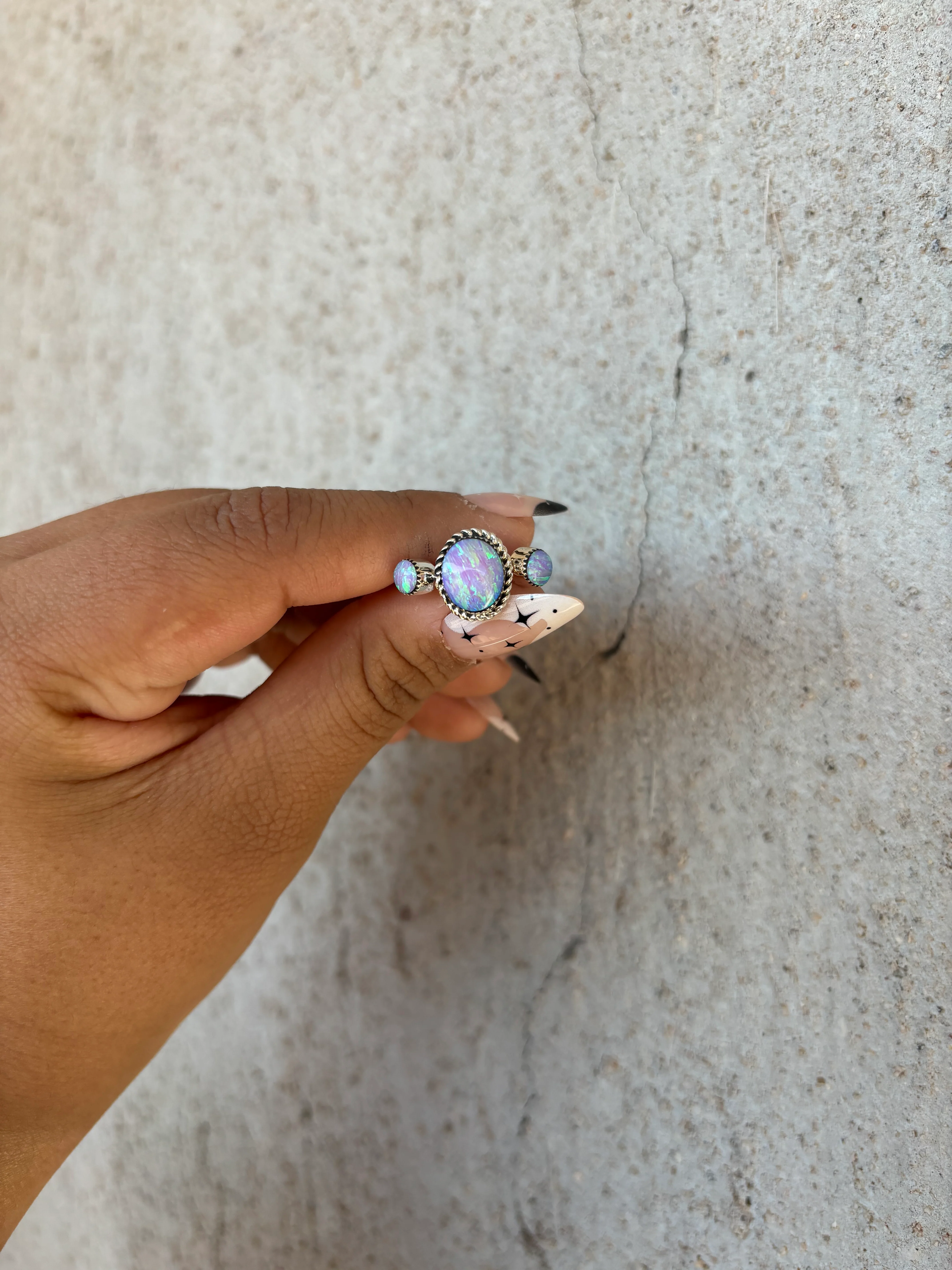 The 3 Stone Lucky Charm Ring - Image 3