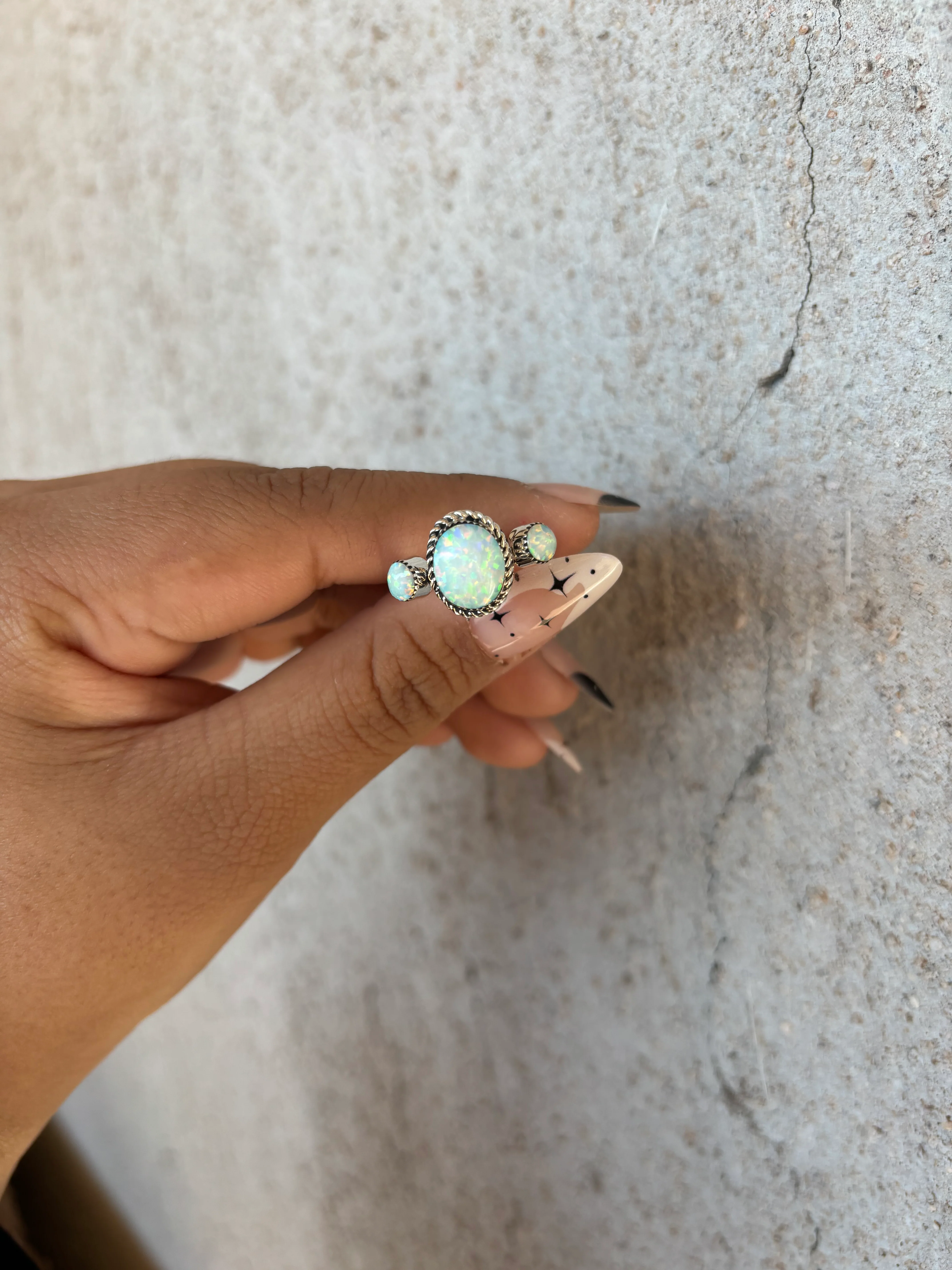 The 3 Stone Lucky Charm Ring - Image 6