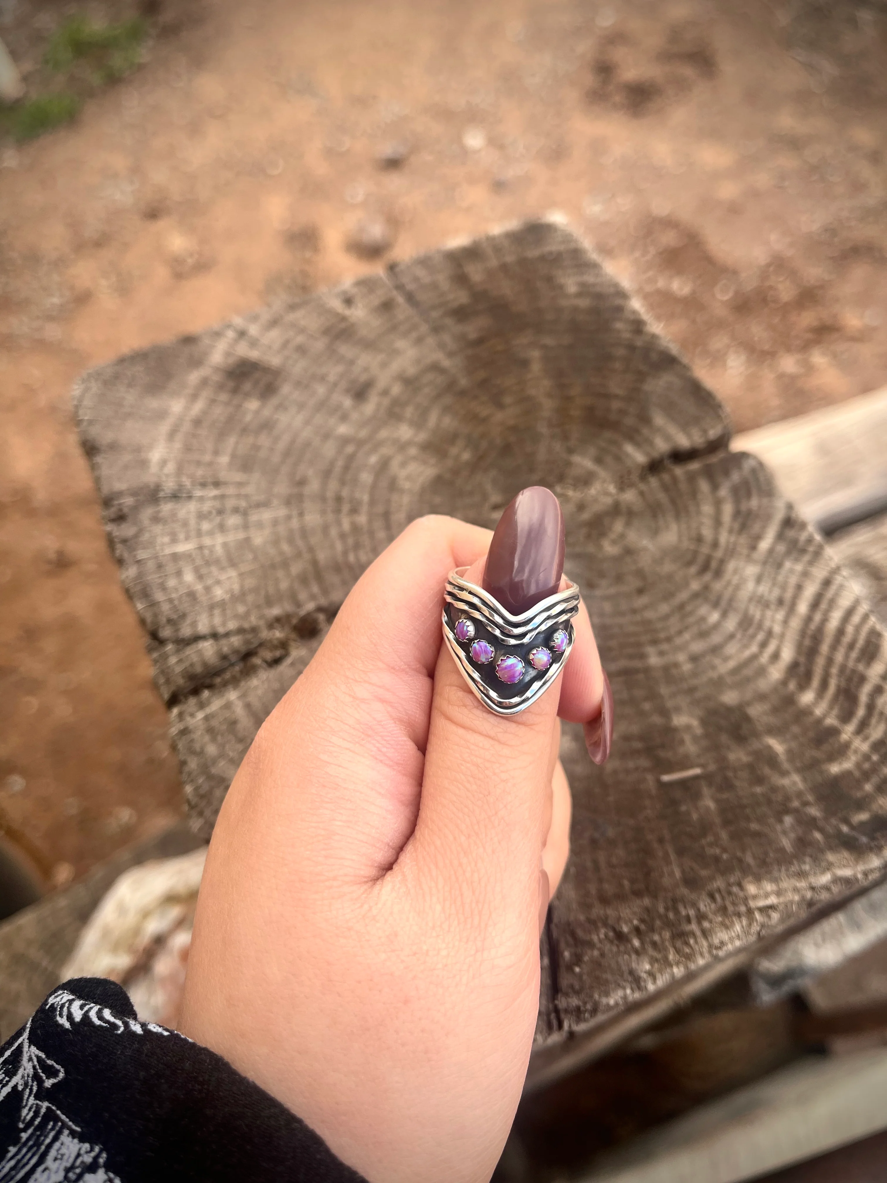 The Contemporary Chevron Ring - Image 2