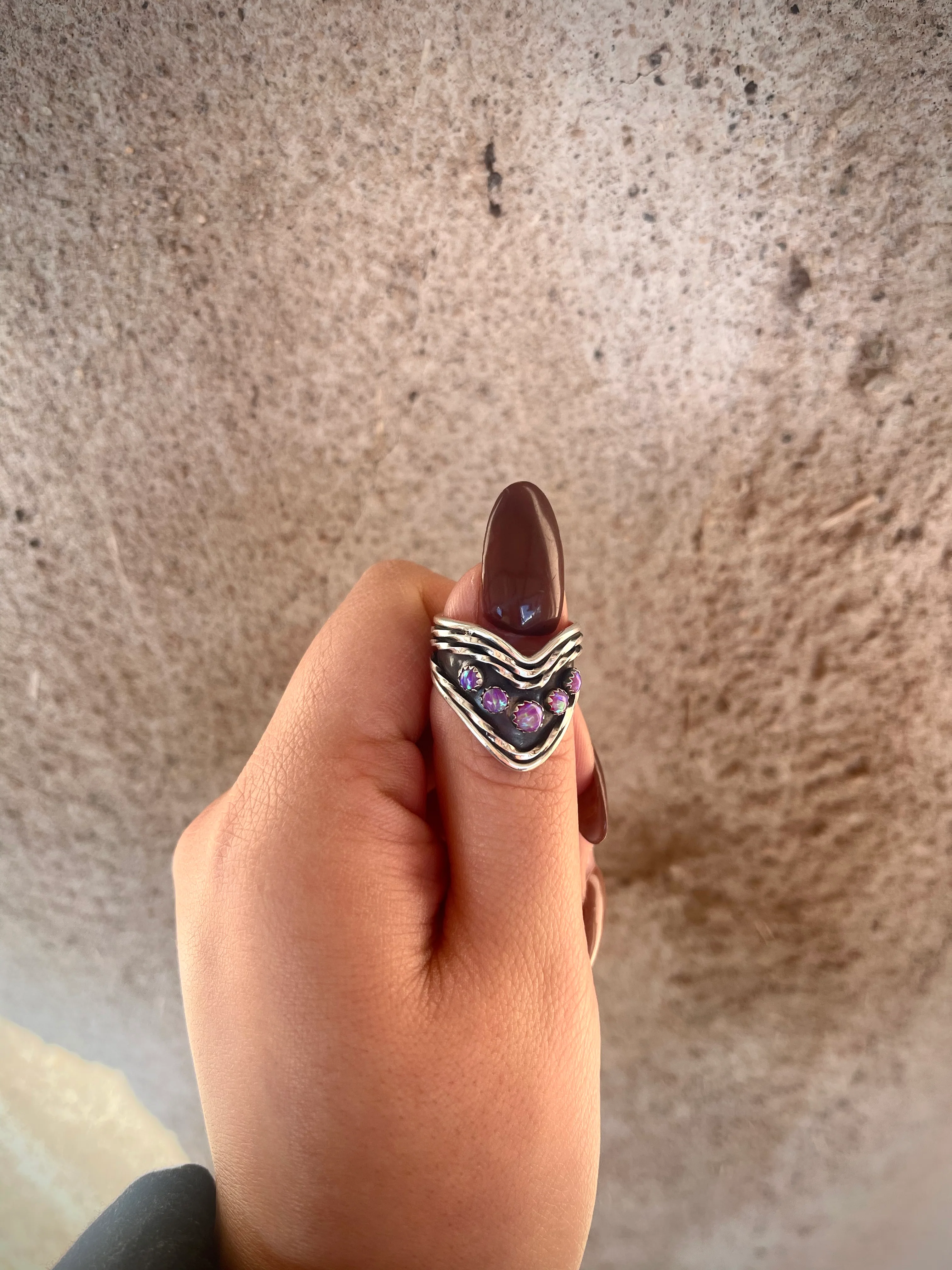 The Contemporary Chevron Ring - Image 3