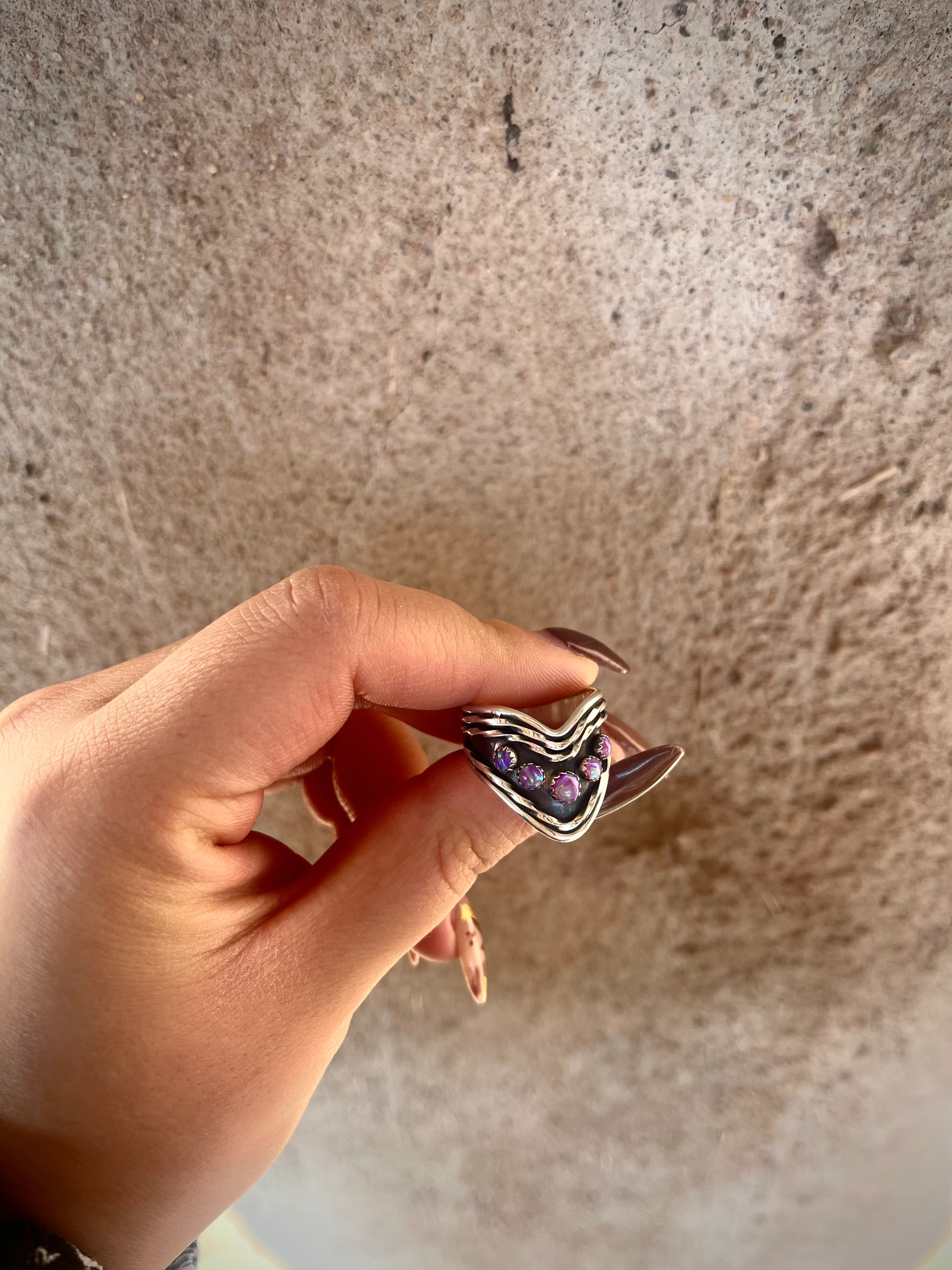 The Contemporary Chevron Ring - Image 4