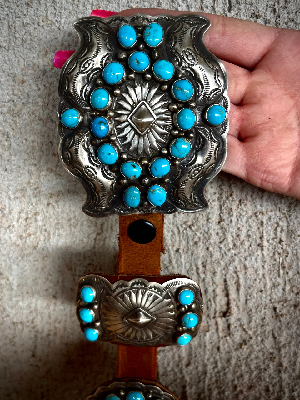 The Cowgirl Way Concho Belt - Image 3