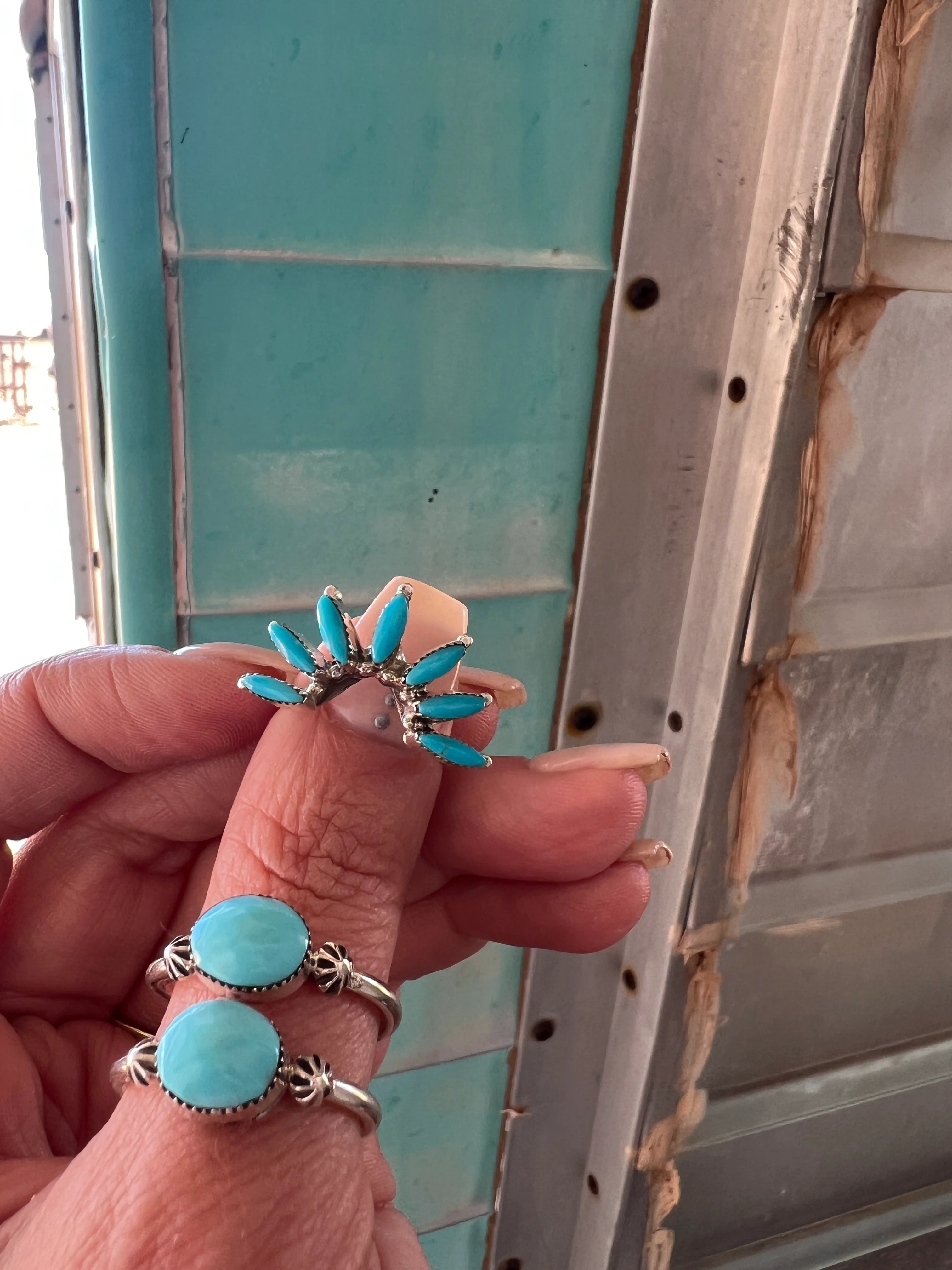 The Crown Turquoise Ring - Image 5