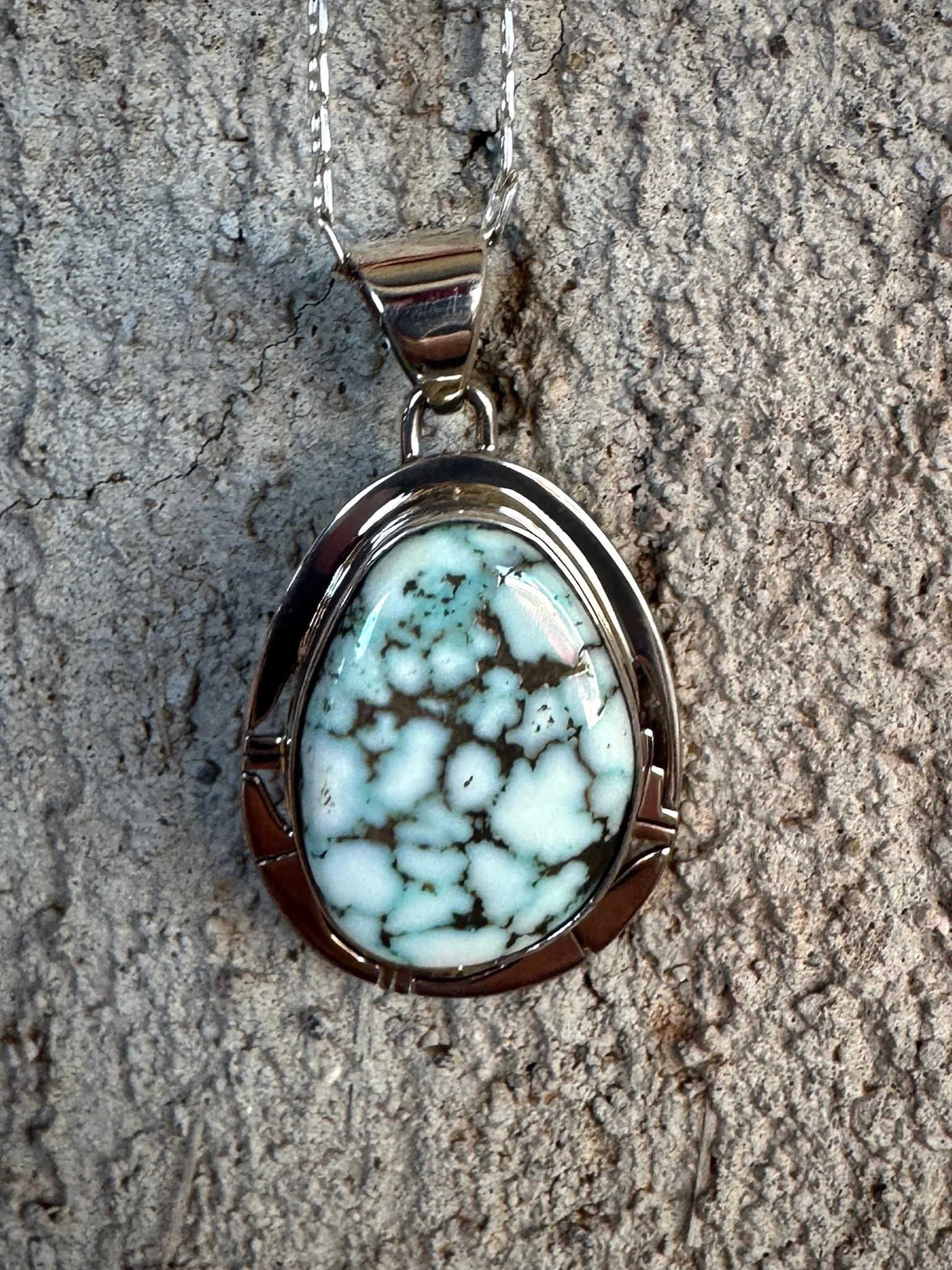 Traditional Cut Out Dry Creek Necklace from the Rodger Collection - Image 3