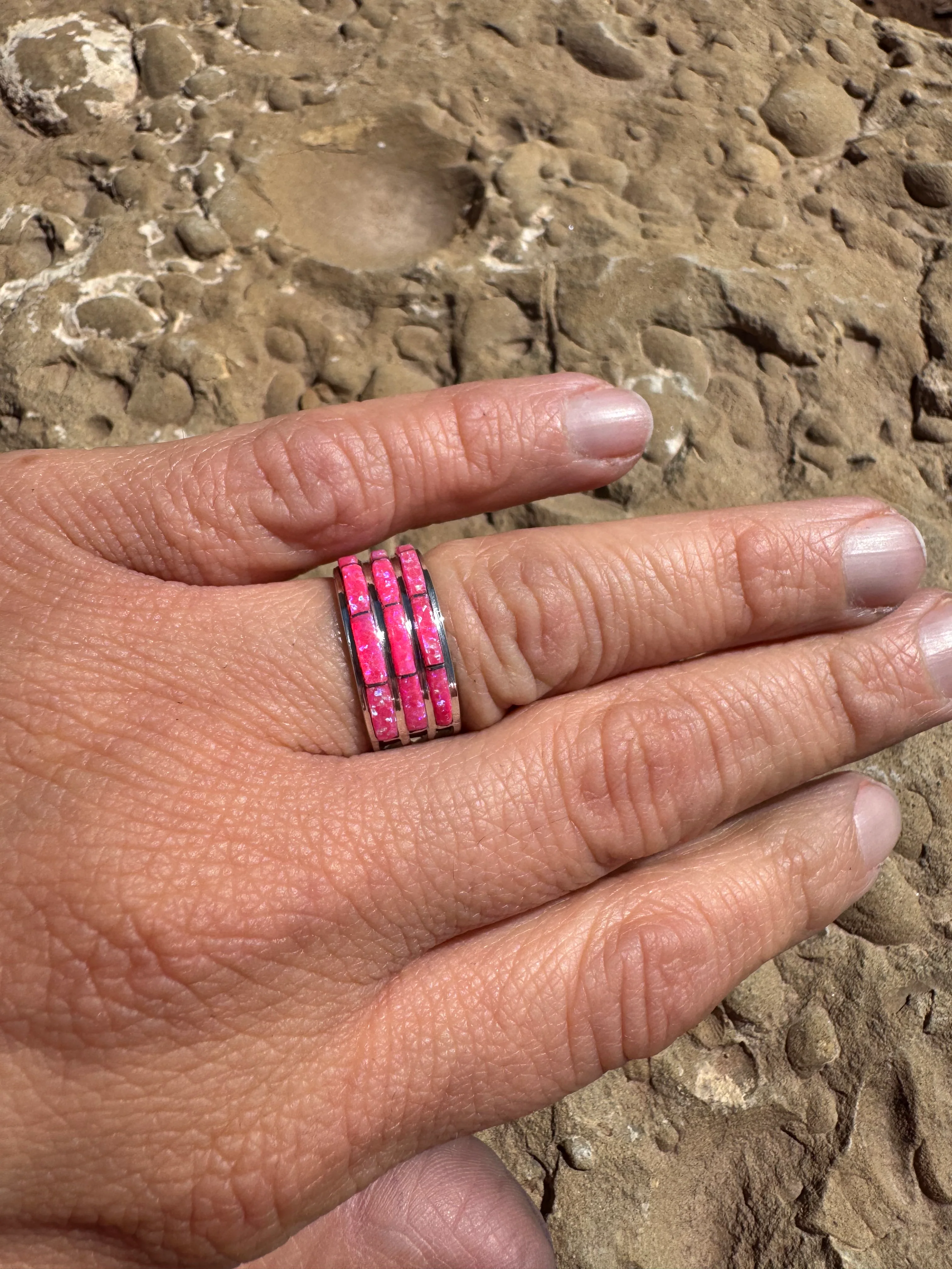 Triple Band Barbie Ring