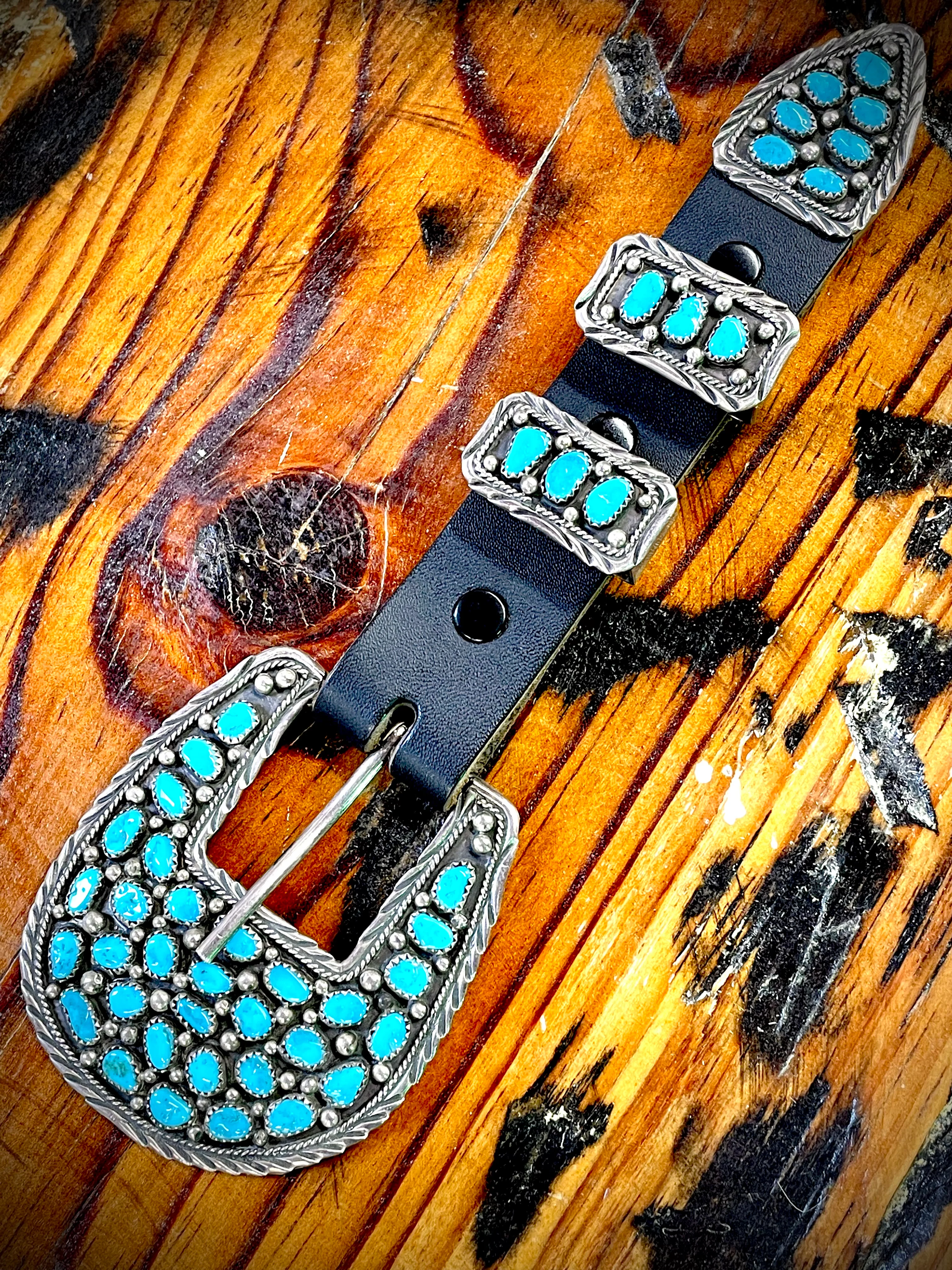 Turquoise Belt Buckle - Image 3