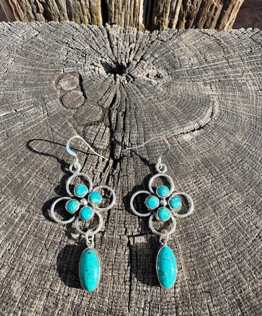 Turquoise Dangle Earring - Image 3