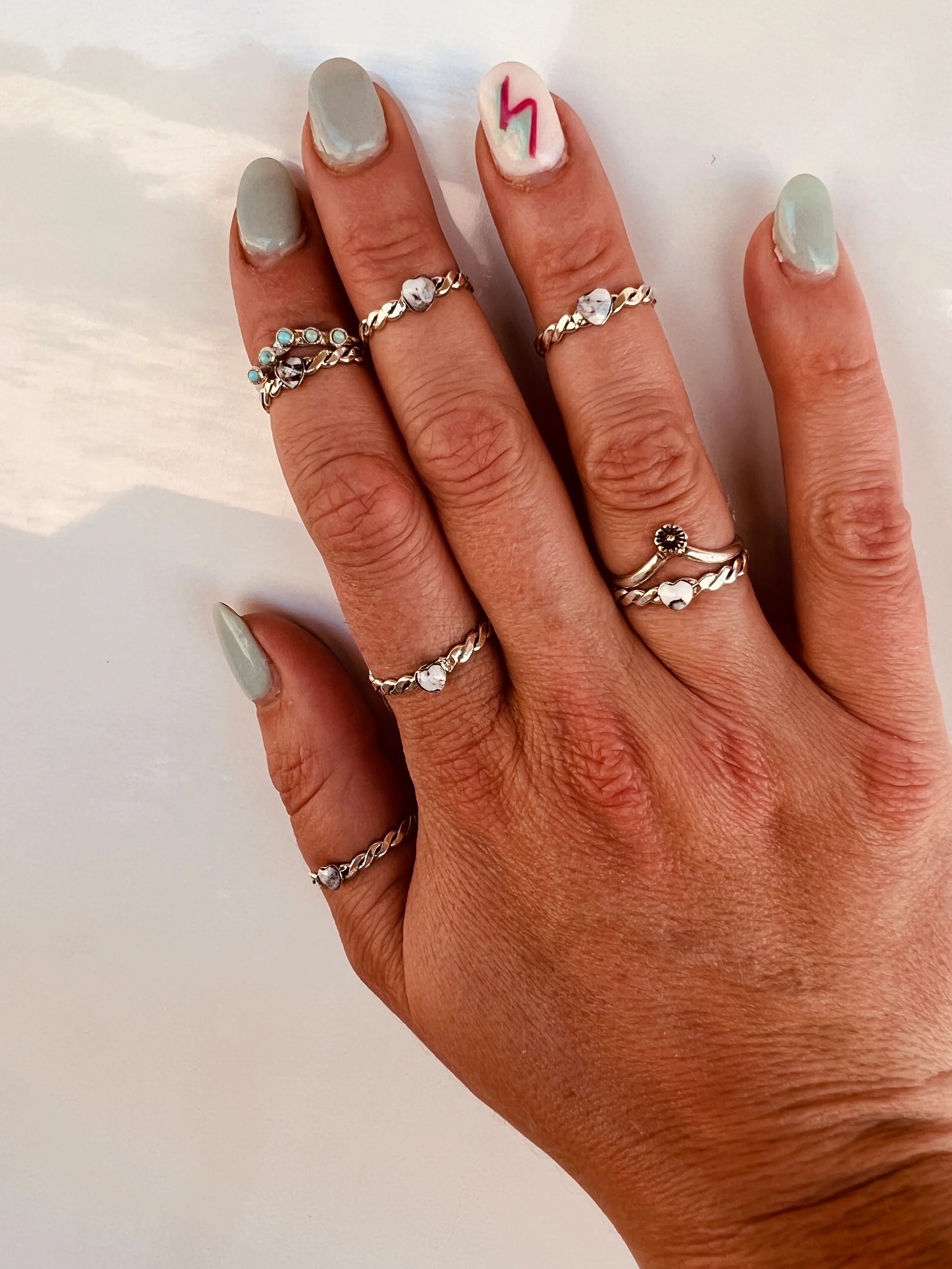 Twisted Heart Ring - Image 2