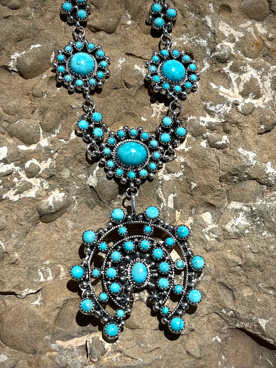 Vintage Dreams Sleeping Beauty Naja Necklace - Image 5