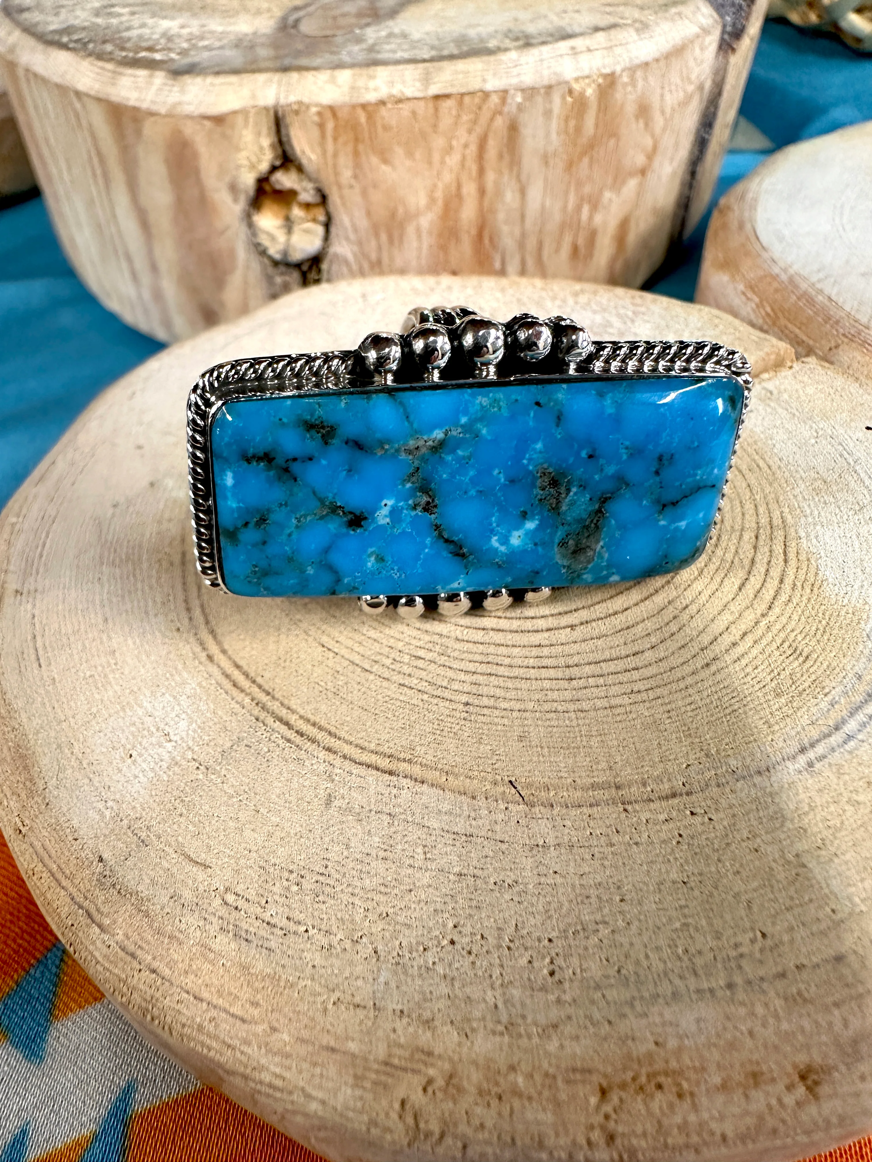 Walking On The Moon Rectangle Ring - Image 3