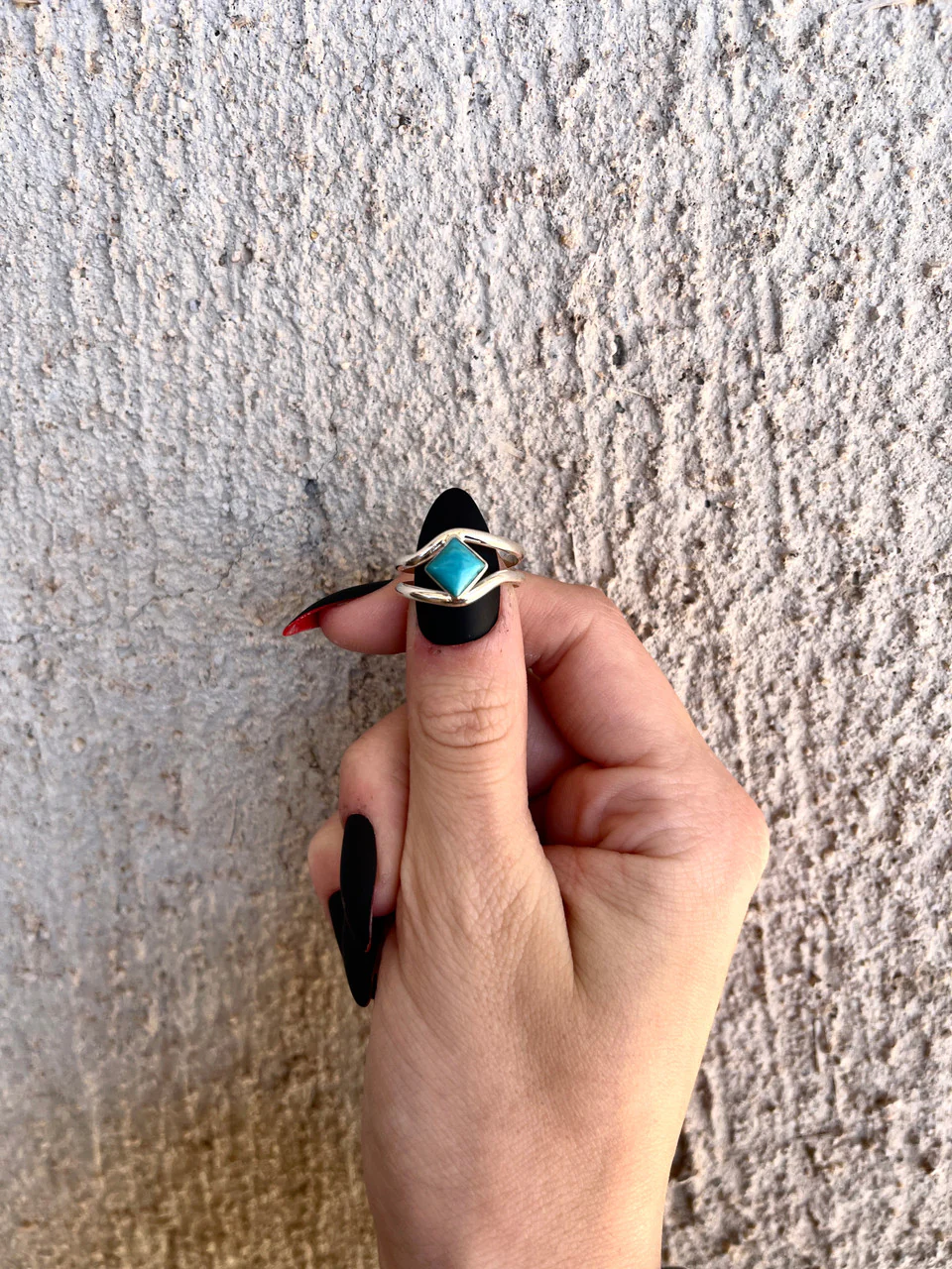 Wave Me in the Ocean Turquoise Ring - Image 4
