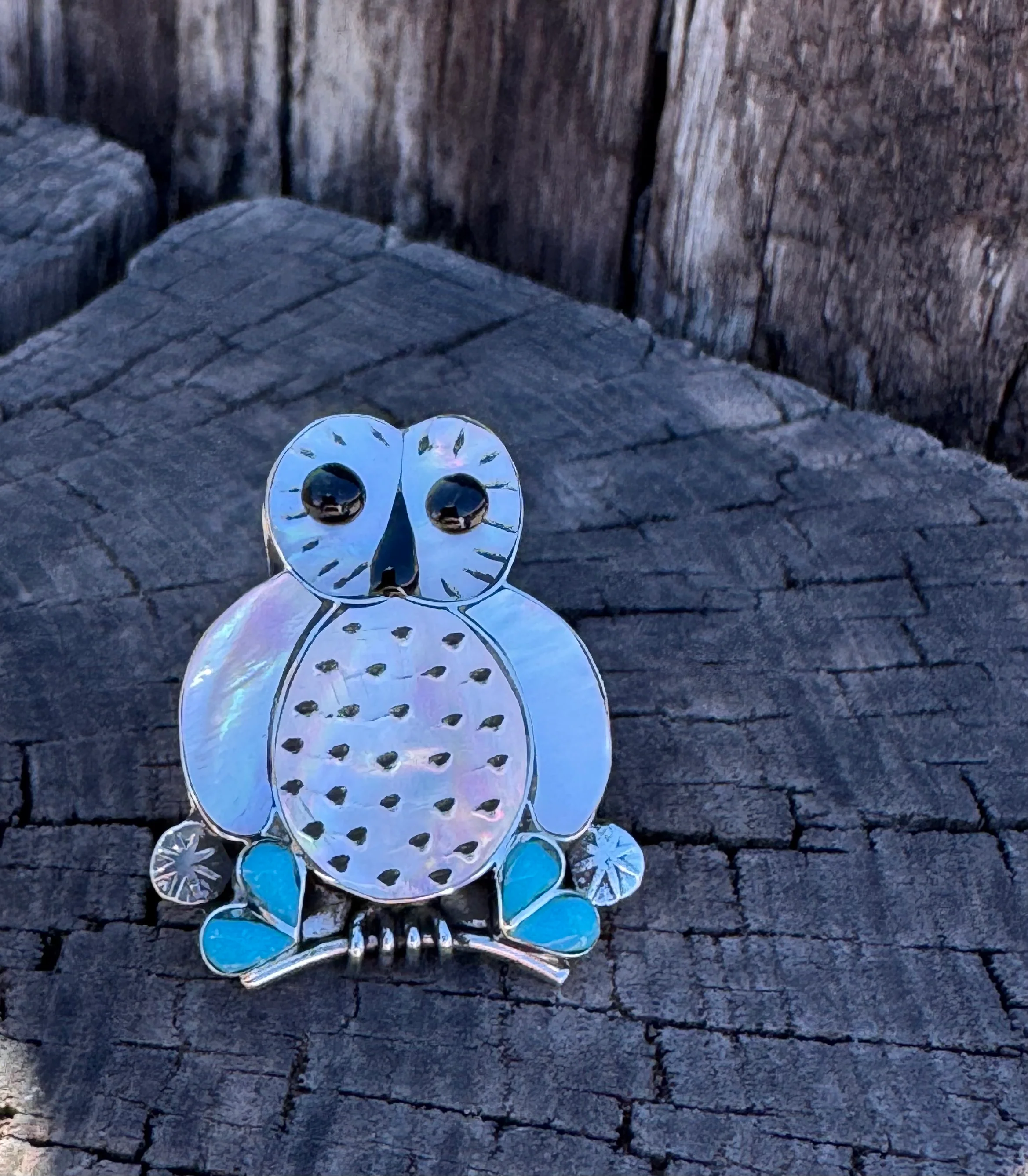 White Owl Ring - Image 2