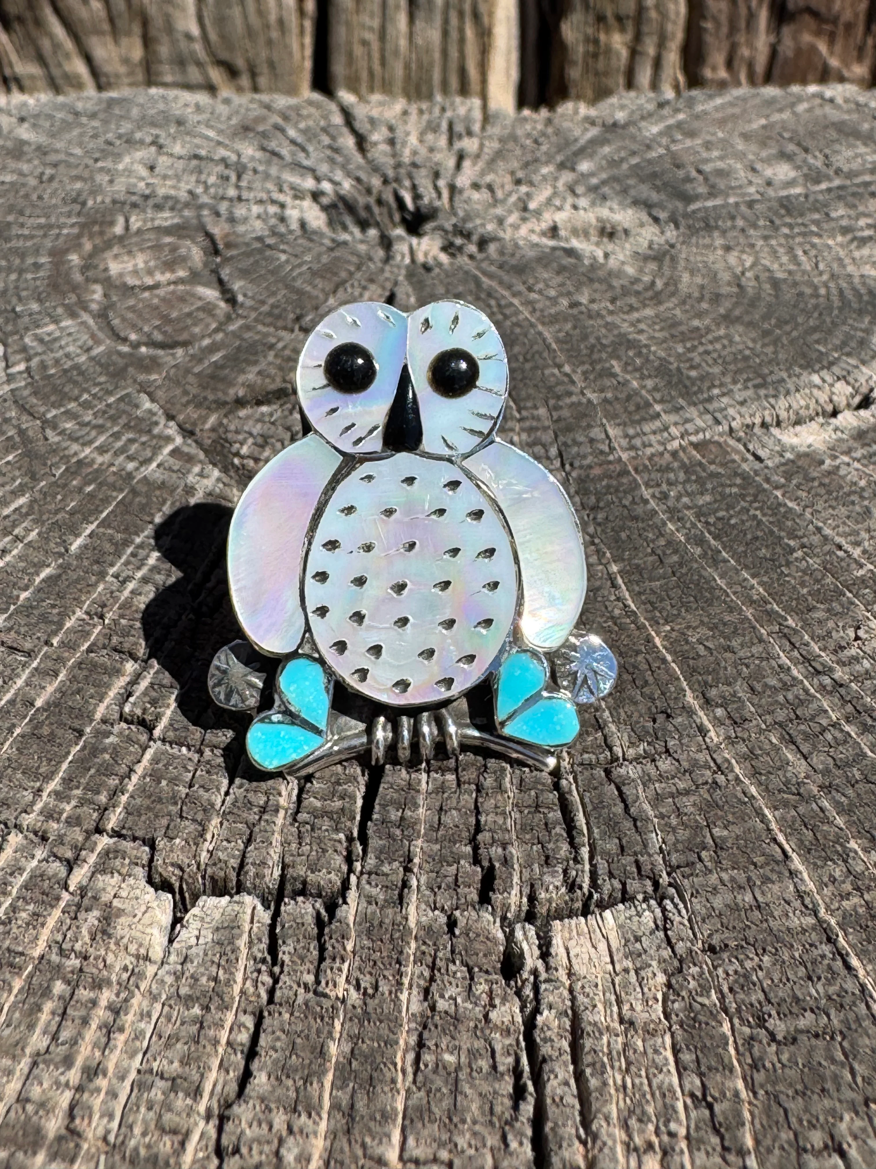 White Owl Ring - Image 4
