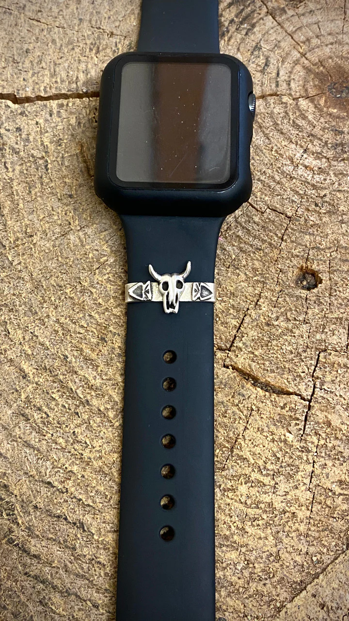 Yeehaw!!! Cow Head Apple Watch Accessory - Image 3