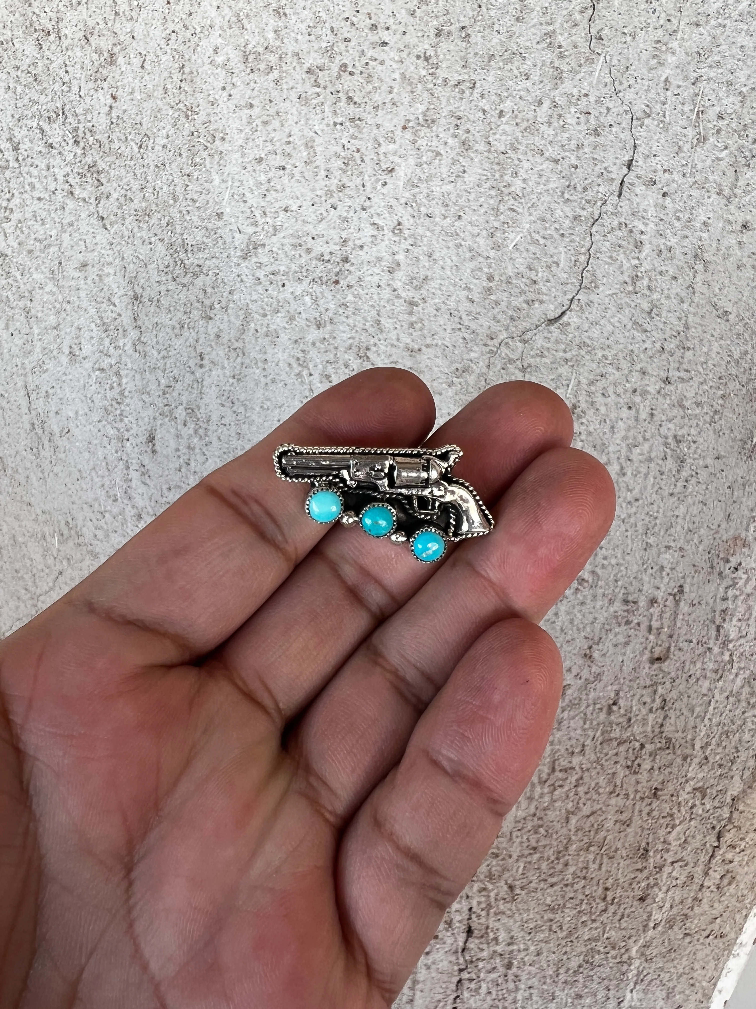 YEEYEE Bangin' Pistol Hat Pin or Tie Tac - Image 4
