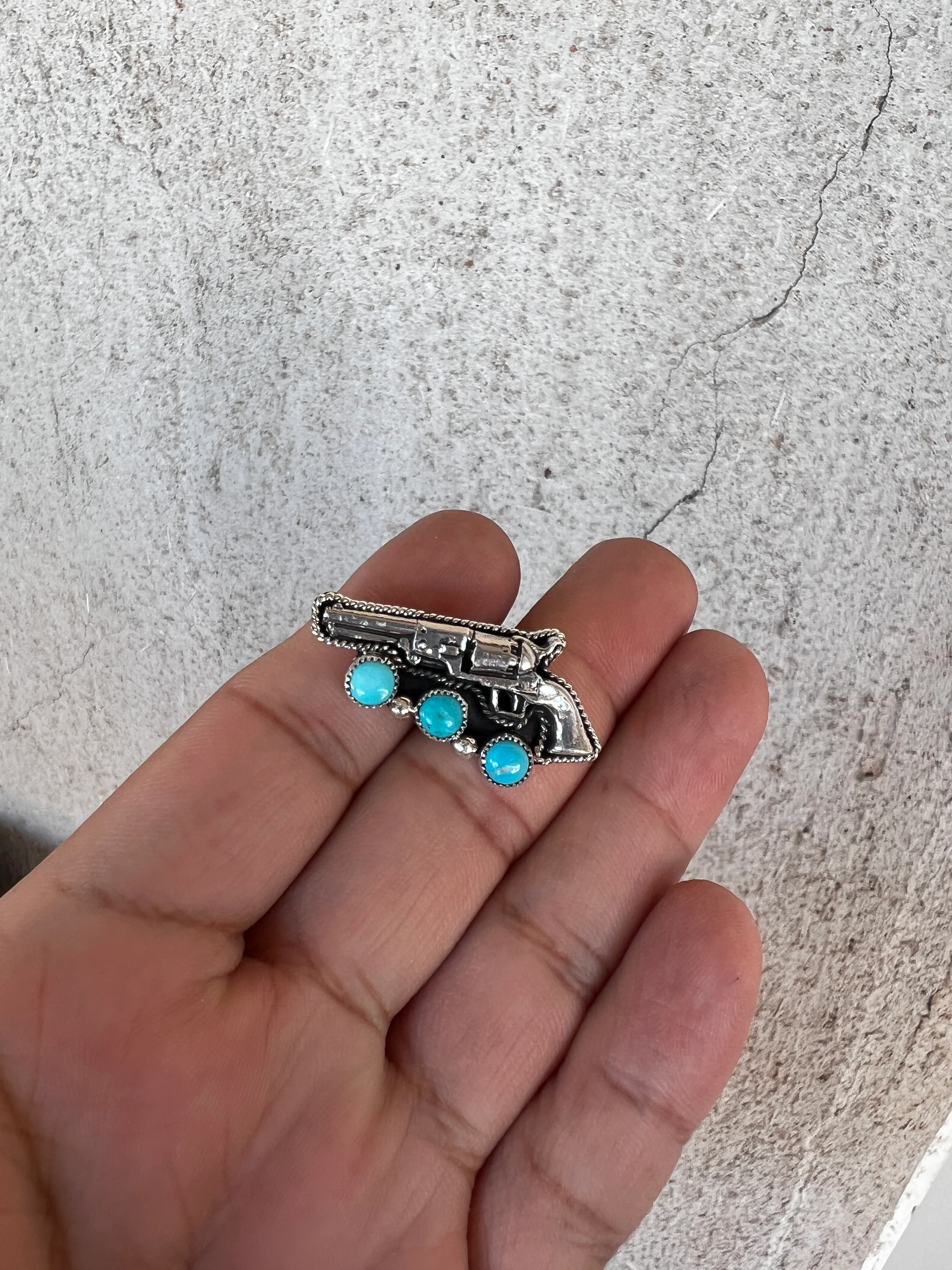 YEEYEE Bangin' Pistol Hat Pin or Tie Tac - Image 6