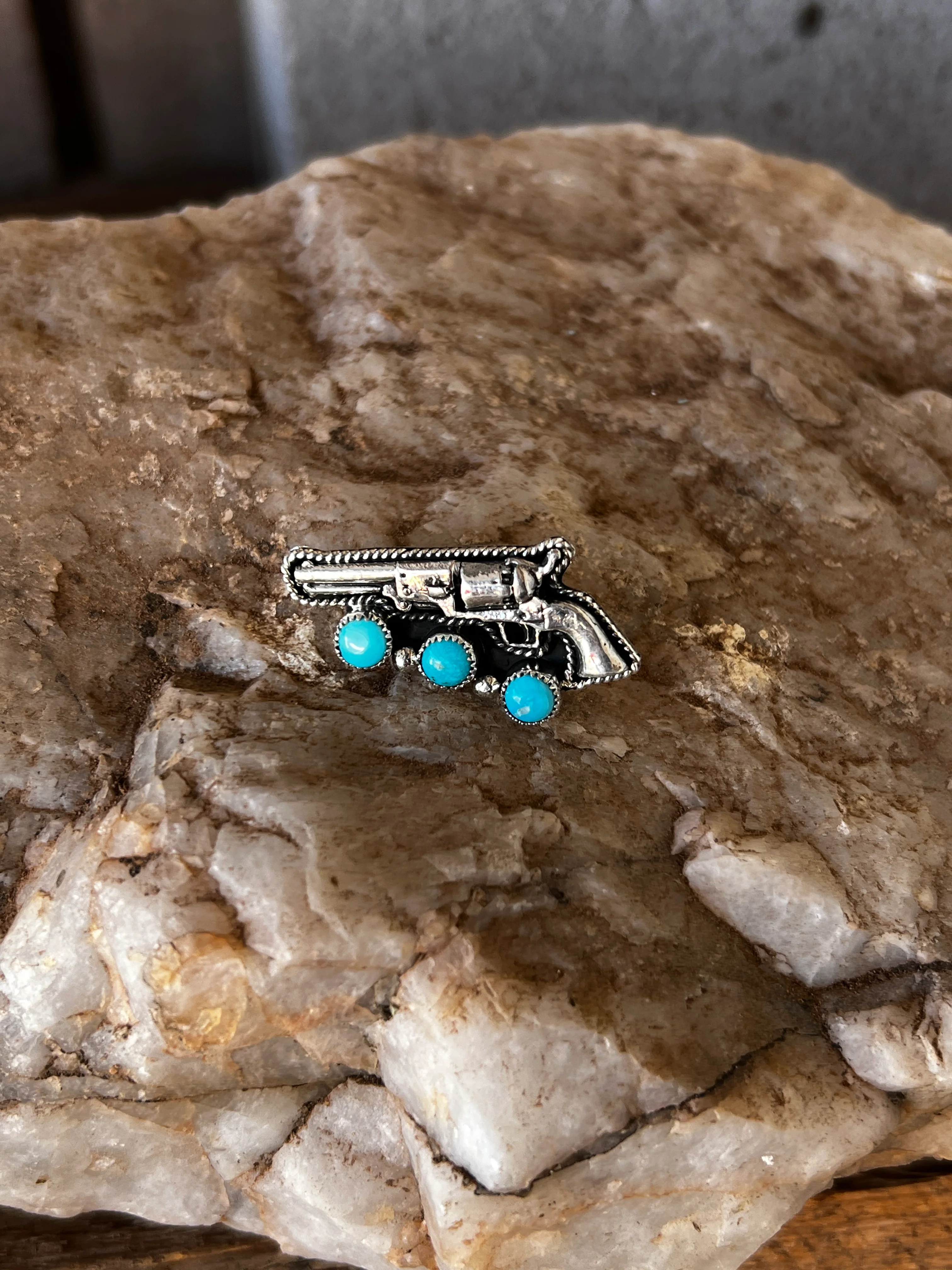 YEEYEE Bangin' Pistol Hat Pin or Tie Tac - Image 7