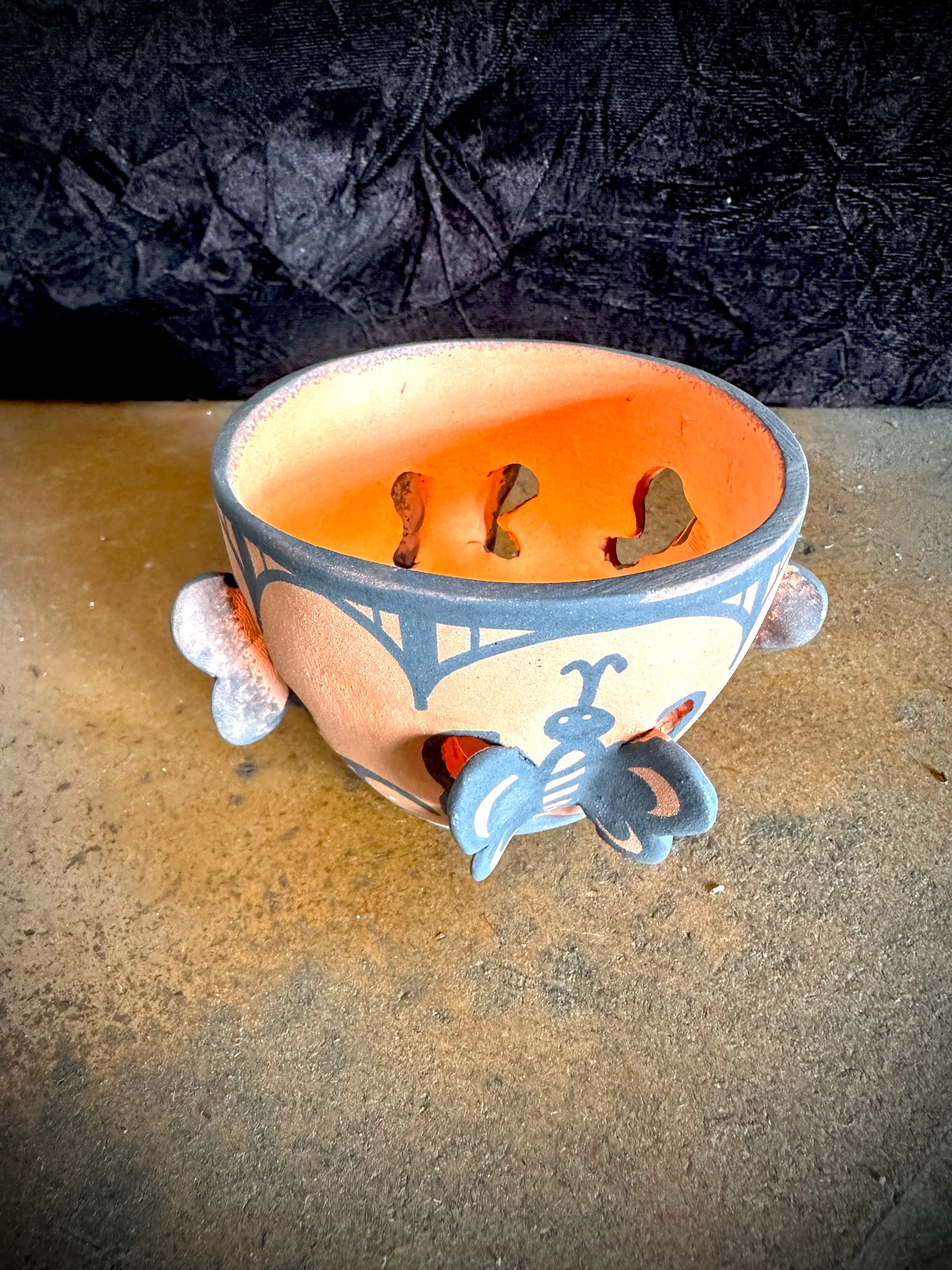Zuni Butterfly Pot - Image 2