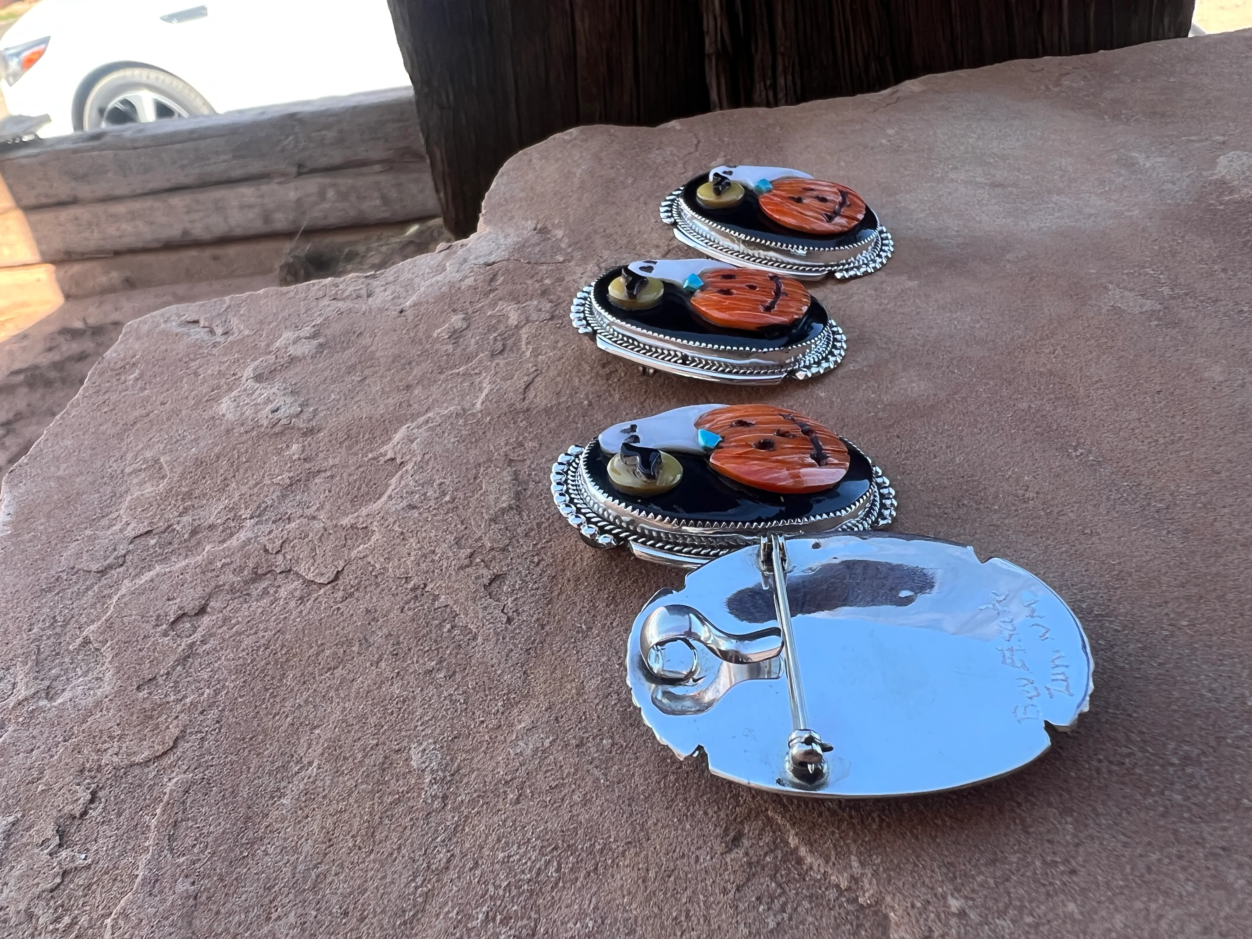 Zuni Halloween Pendants/Pins - Image 12