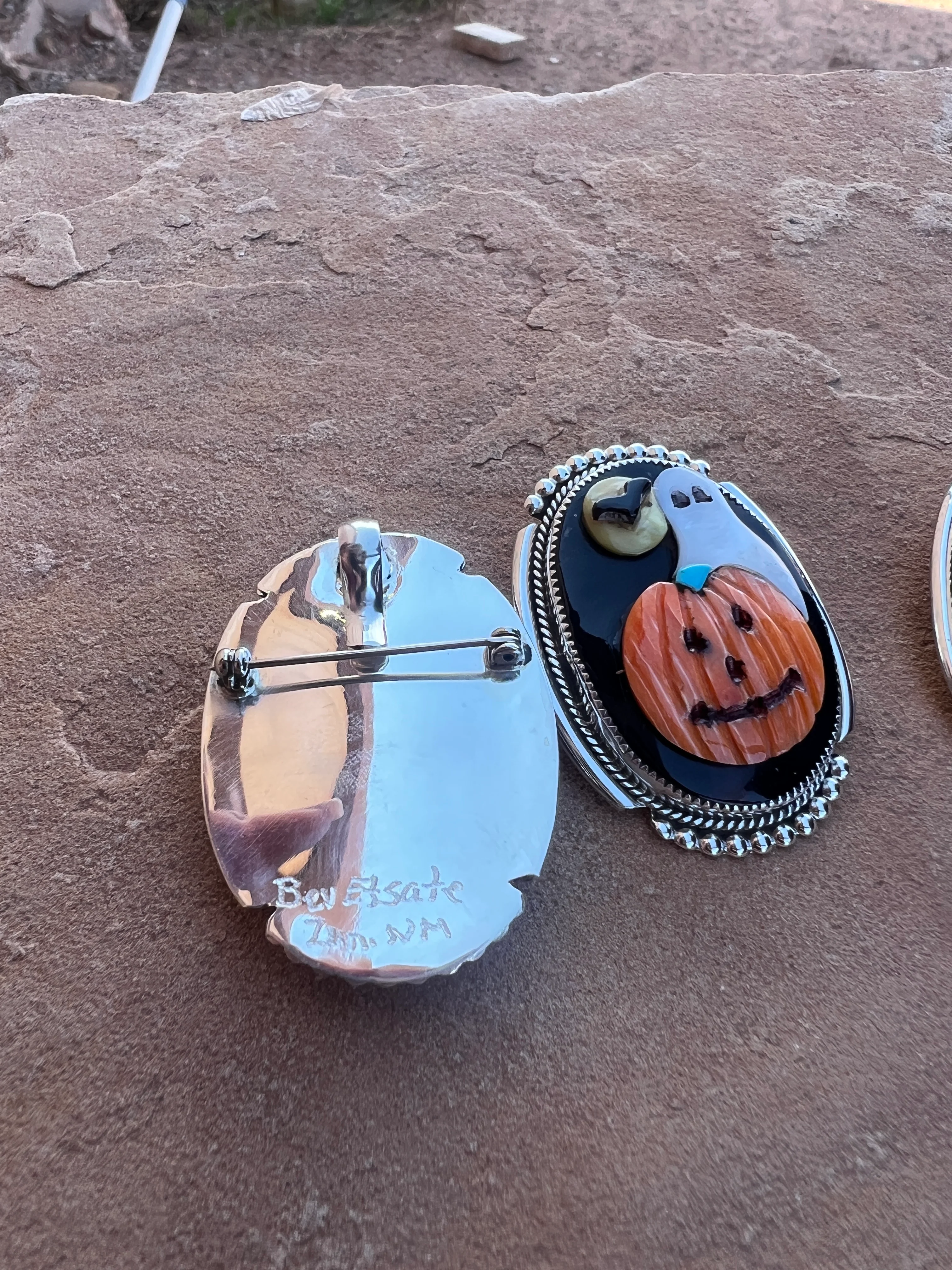 Zuni Halloween Pendants/Pins - Image 13
