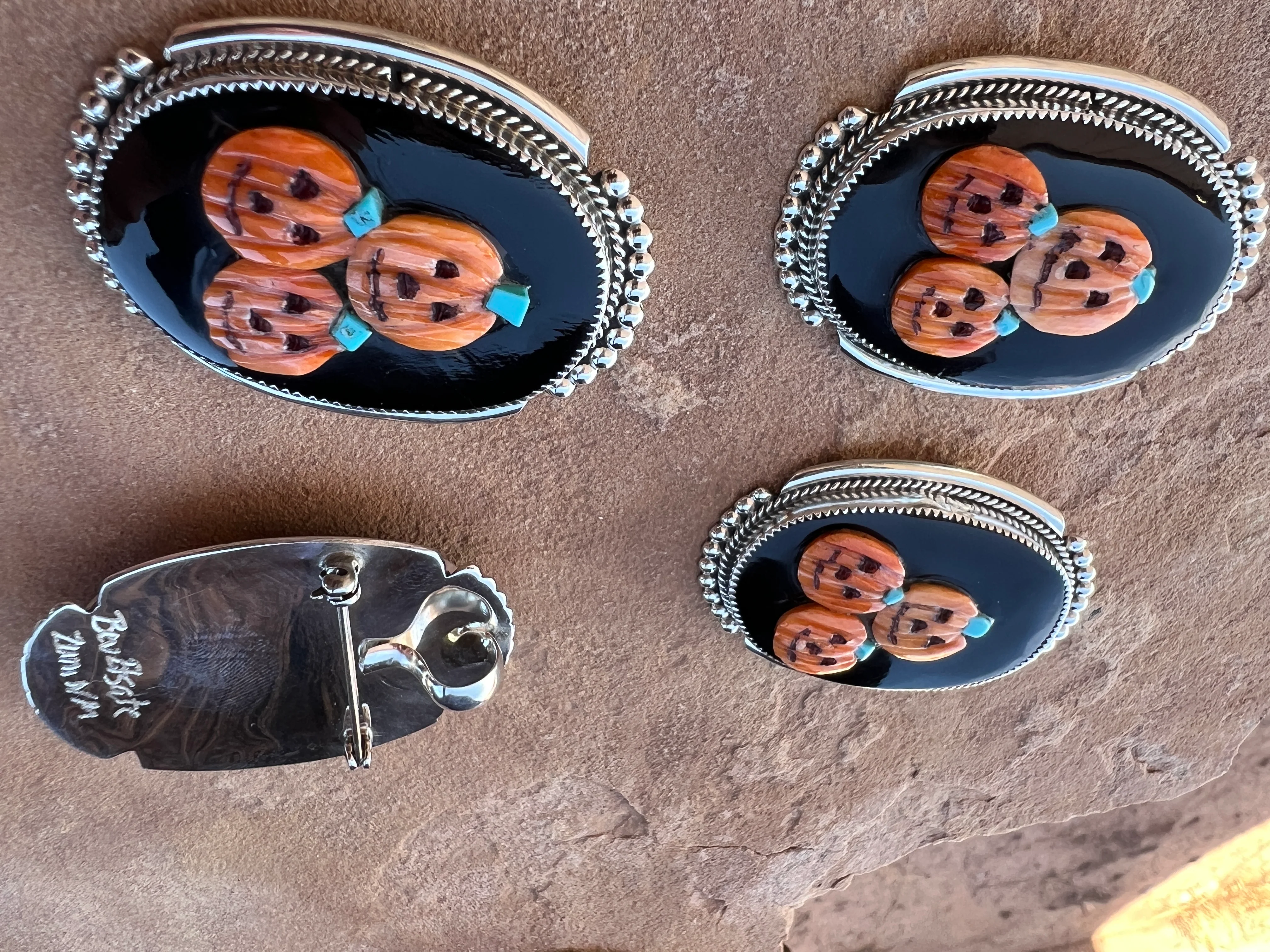 Zuni Halloween Pendants/Pins - Image 5