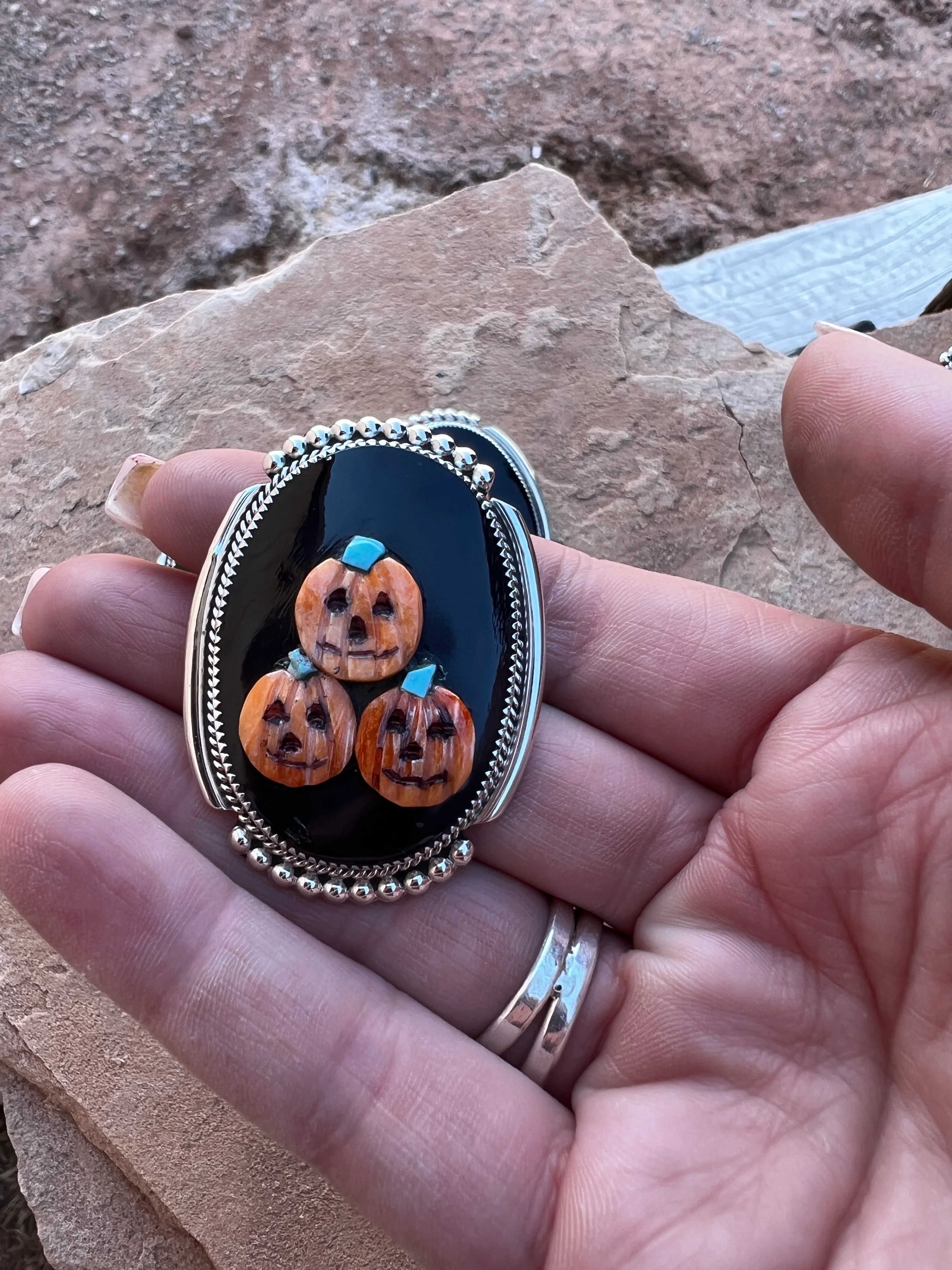 Zuni Halloween Pendants/Pins - Image 6